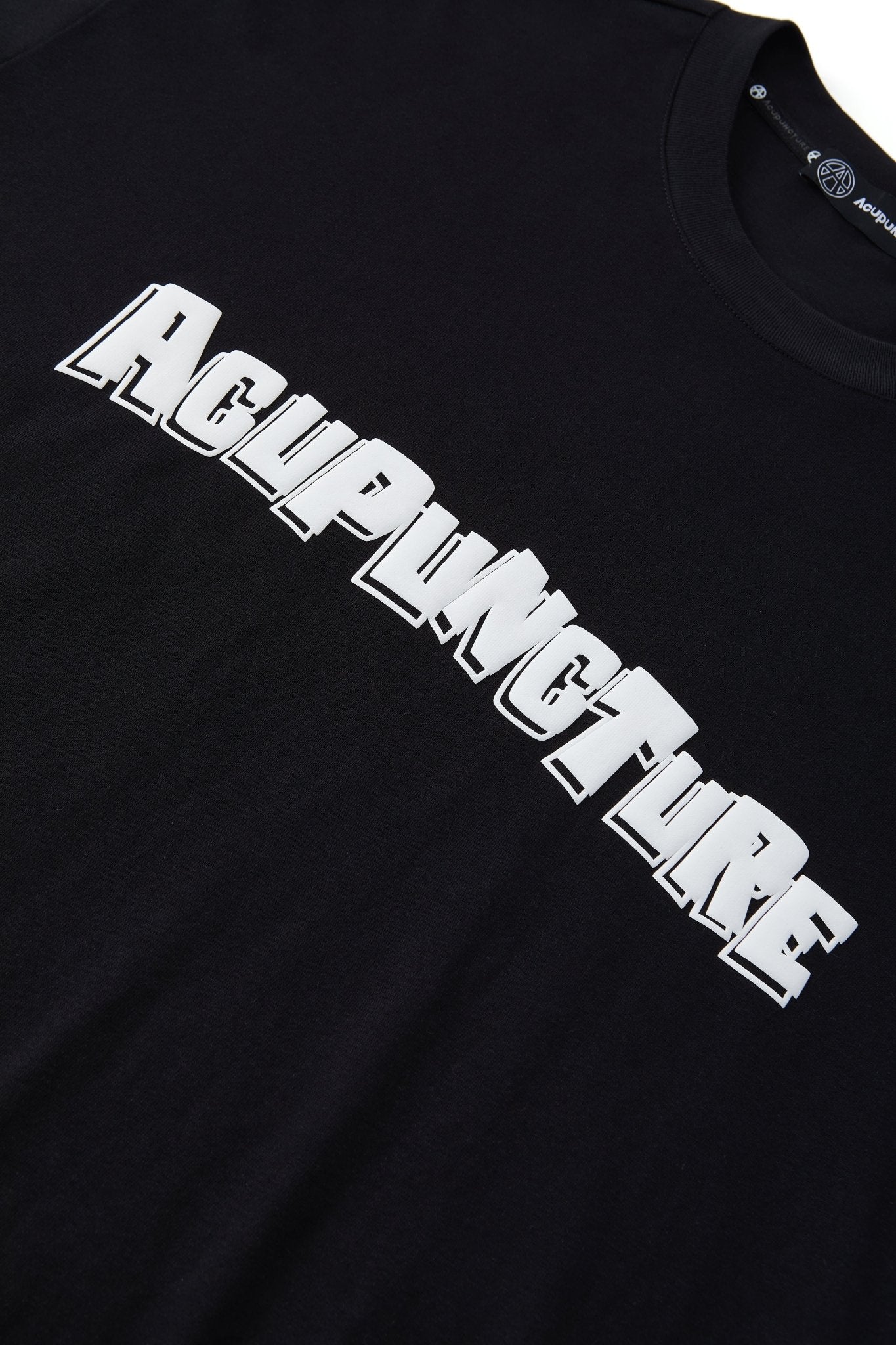 3D ACU TSHIRT BLACK Acupuncture