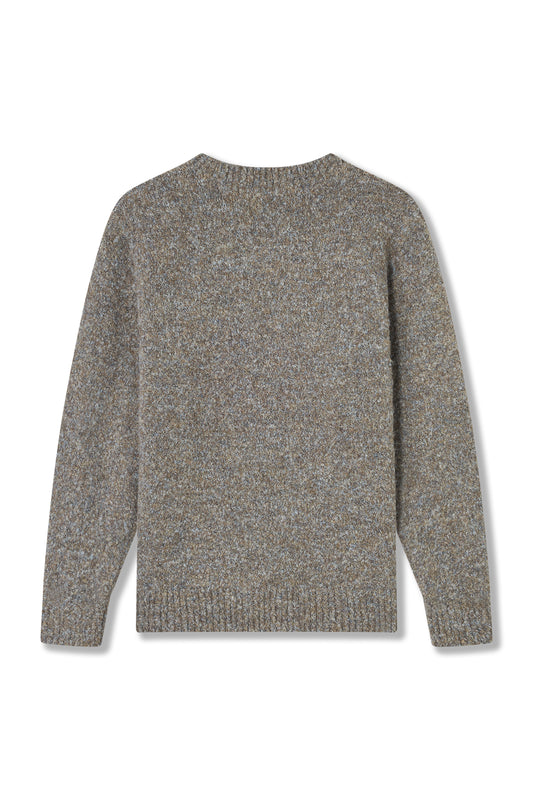 V-CUT SWEATER GREY