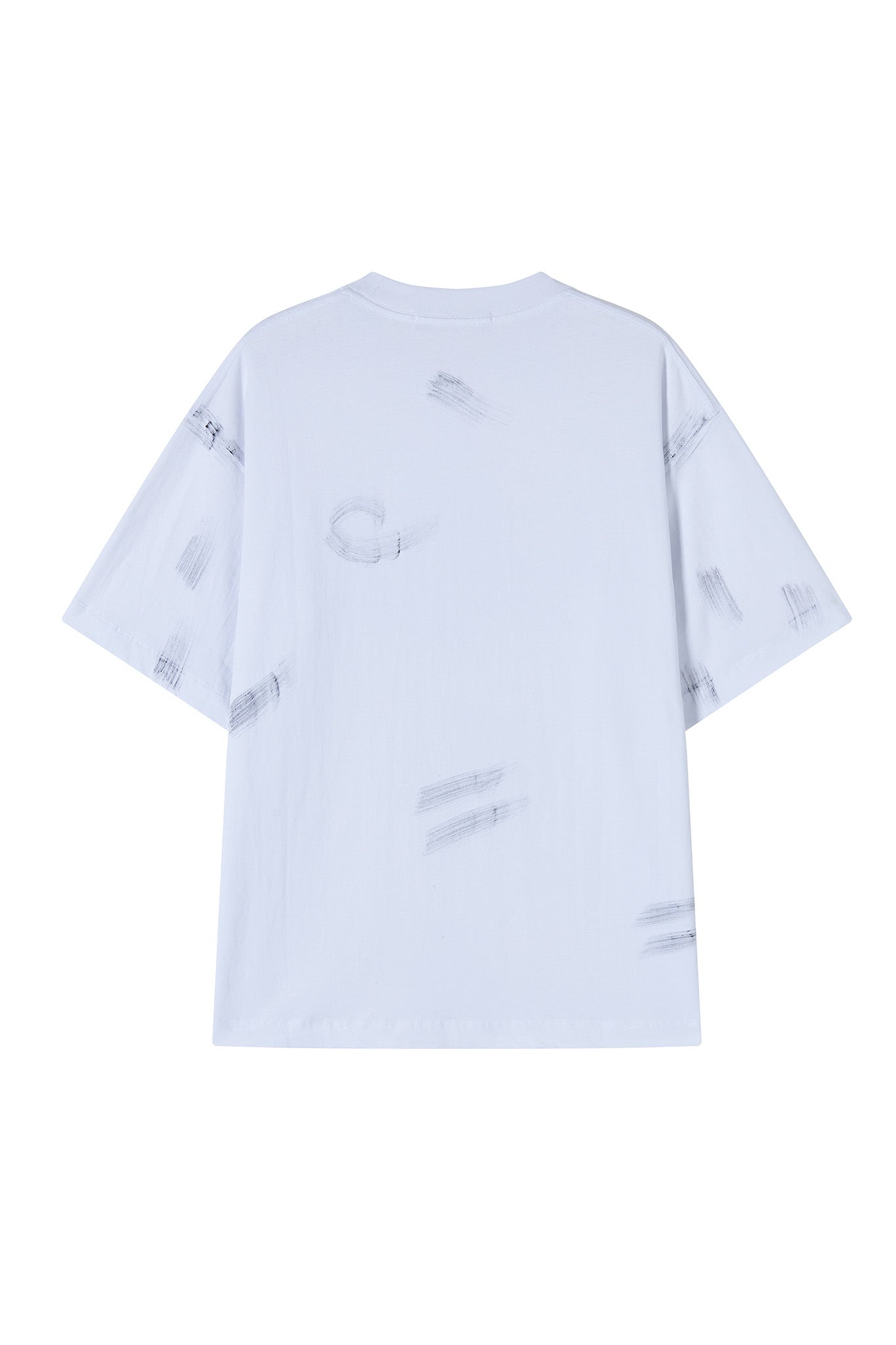 ACU CALENDAR T - SHIRT WHITE GREY Acupuncture