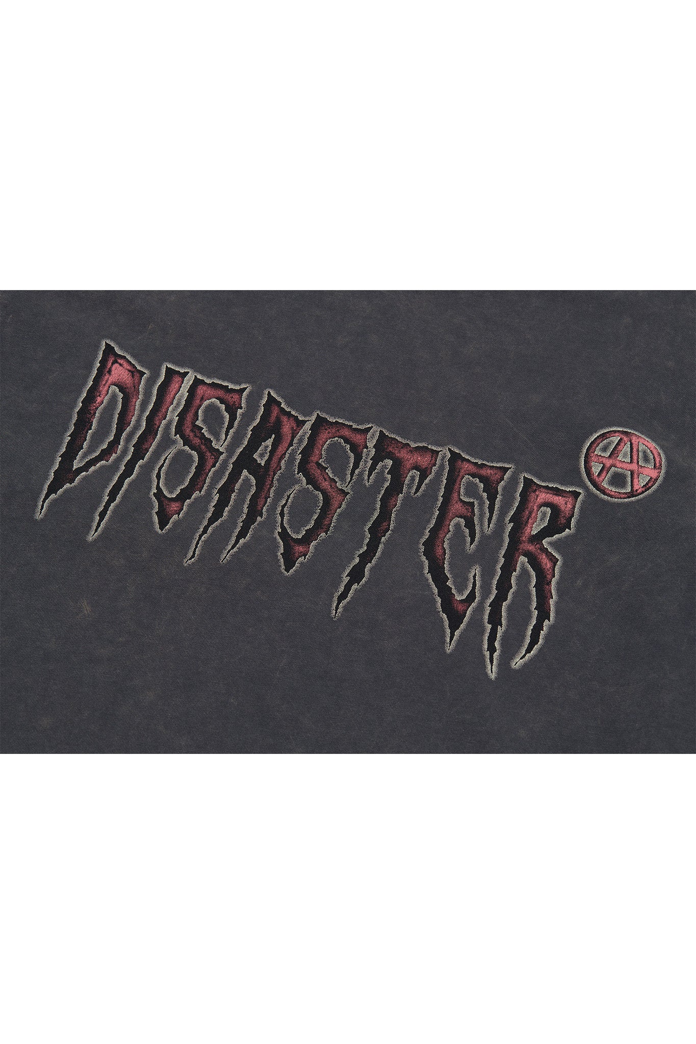 ACU DISASTER T - SHIRT DARK GREY Acupuncture