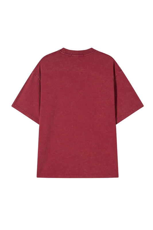 ACU DISASTER T - SHIRT RED Acupuncture