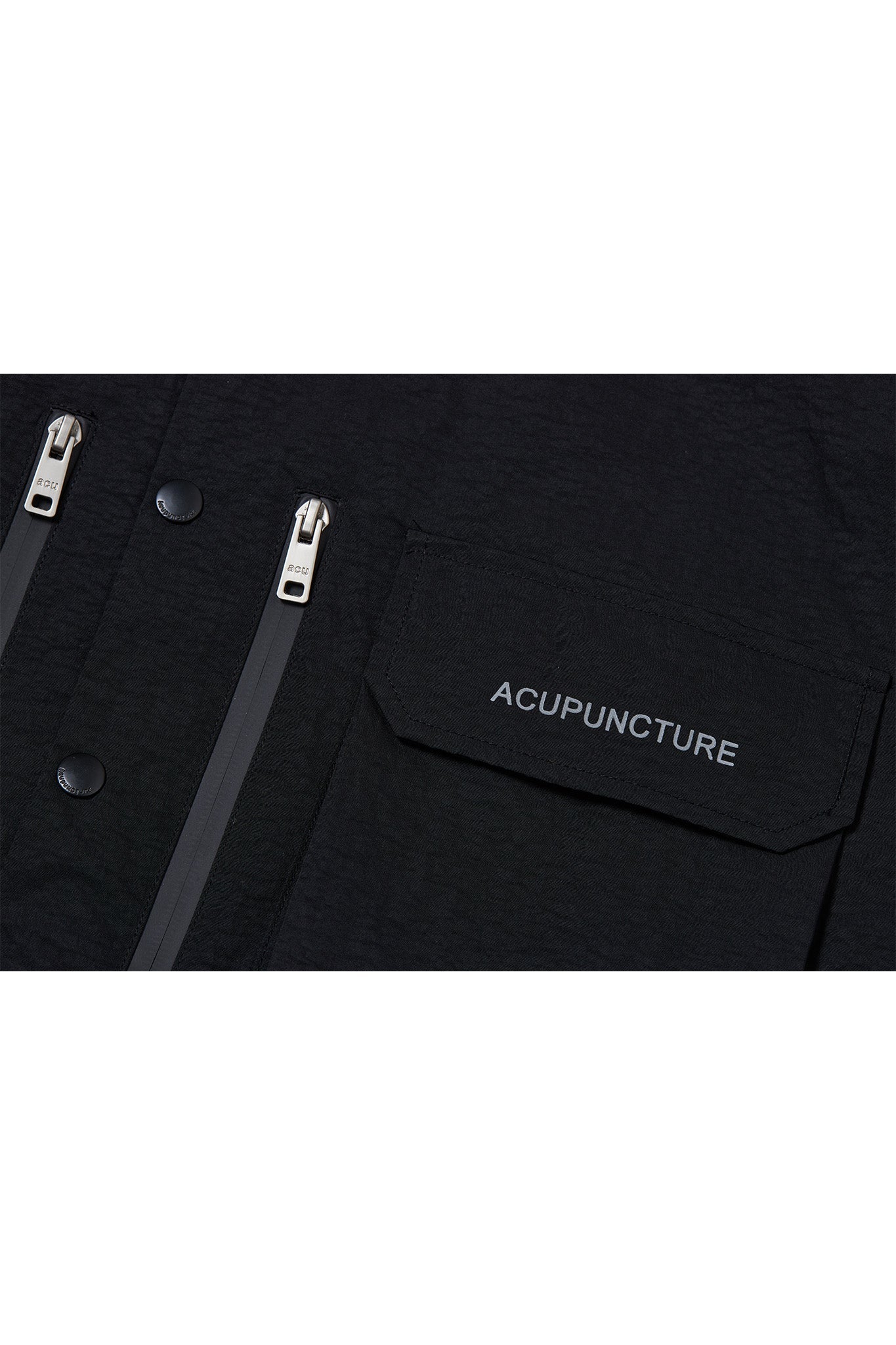 ACU SHORT SLEEVE SHIRT BLACK Acupuncture