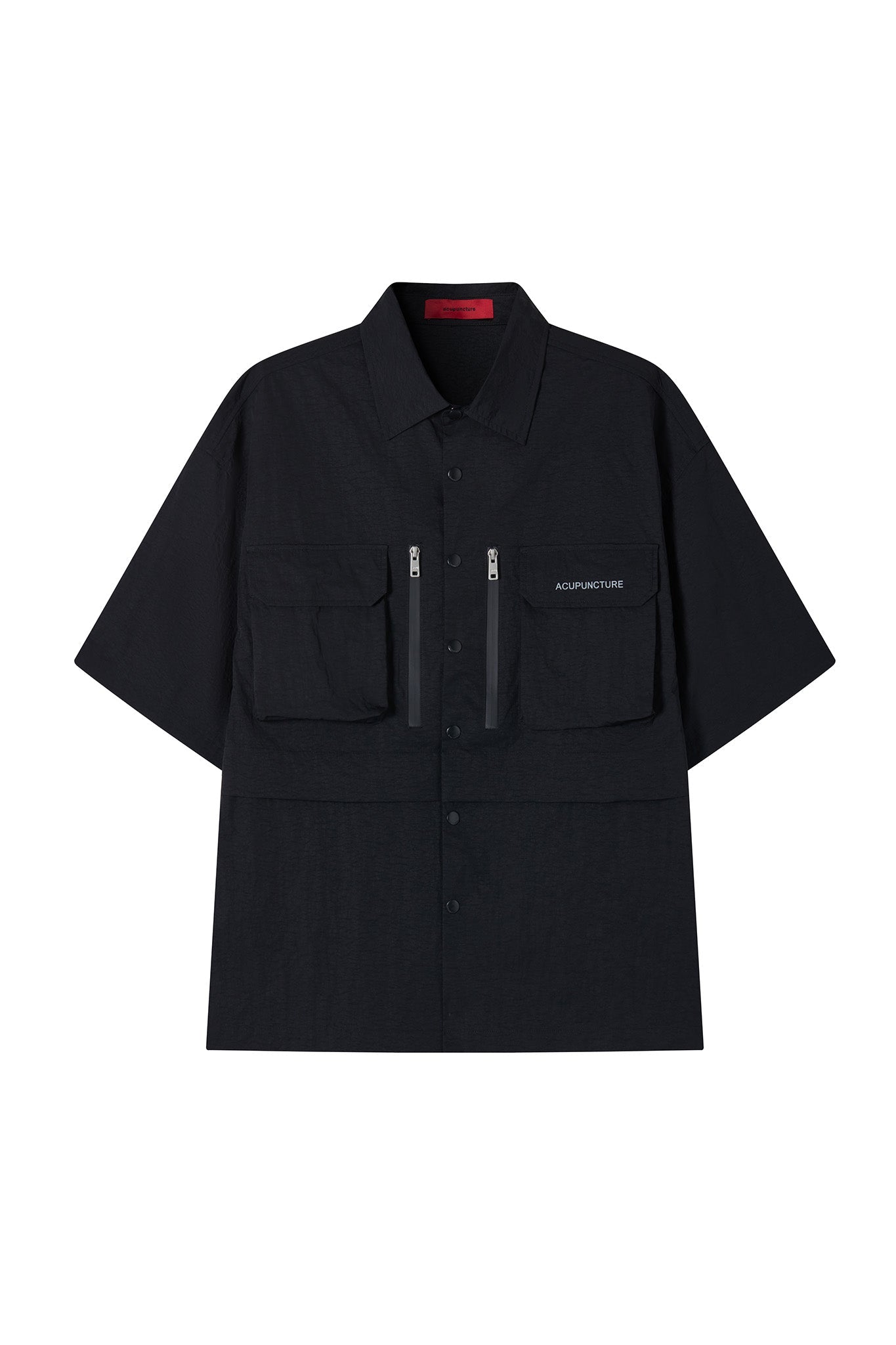 ACU SHORT SLEEVE SHIRT BLACK Acupuncture