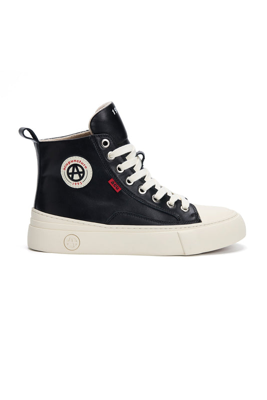 AFC VULC LEATHER HI BLACK Acupuncture