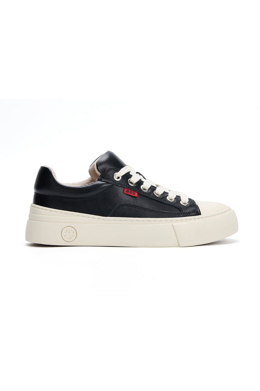 AFC VULC LEATHER LOW BLACK Acupuncture