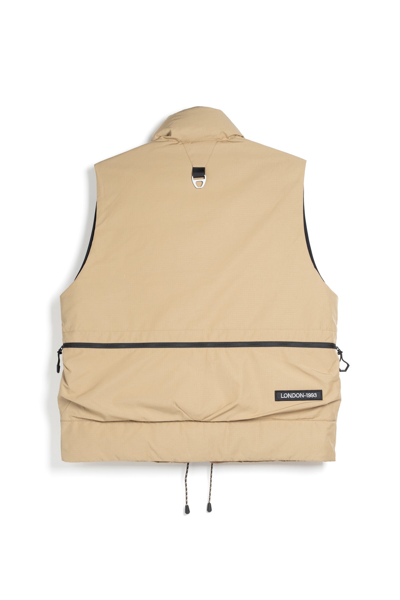 CARGO WINTER VEST KHAKI Acupuncture