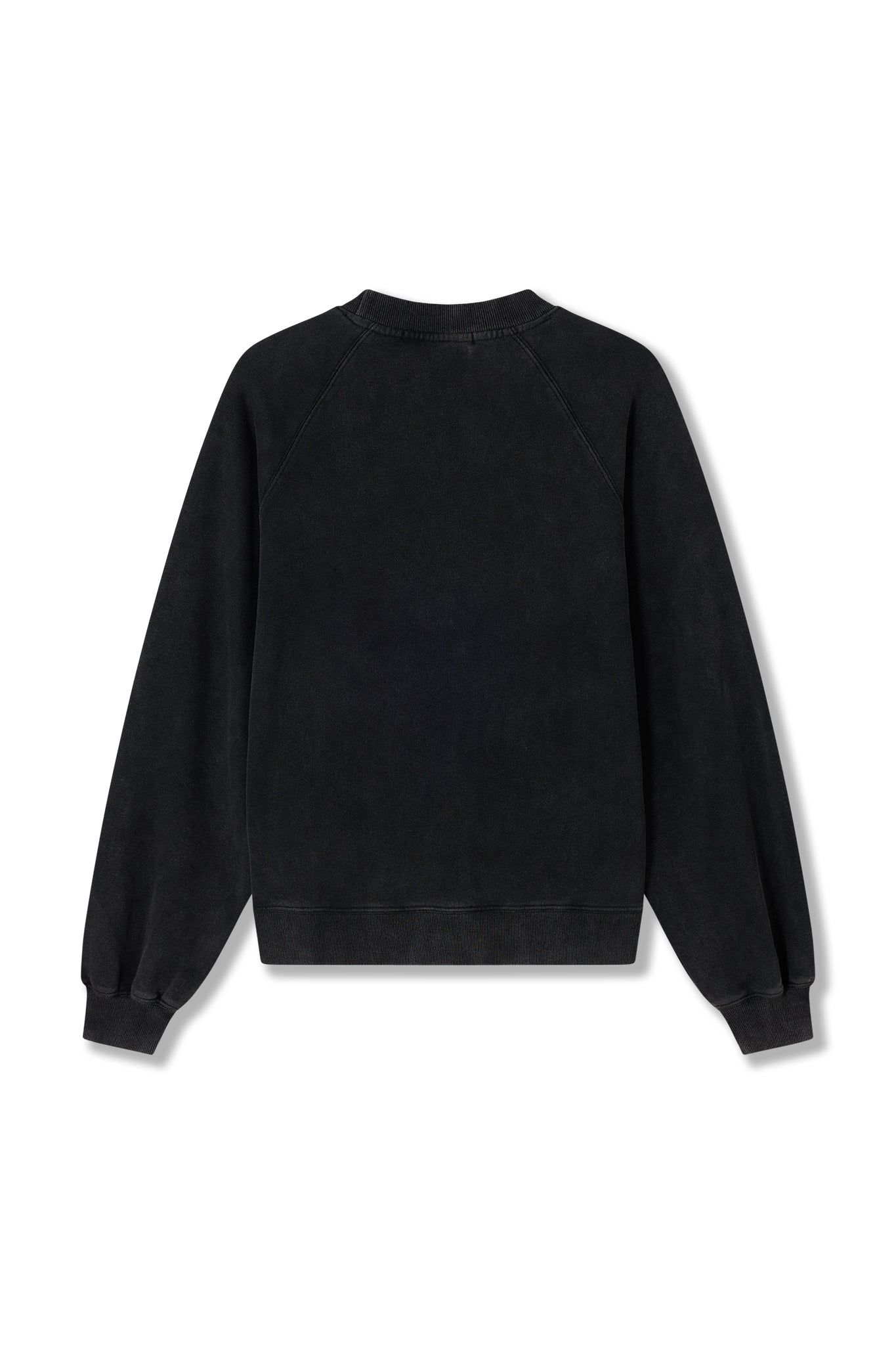 COLLEGE '93 CREWNECK WASHED BLACK Acupuncture