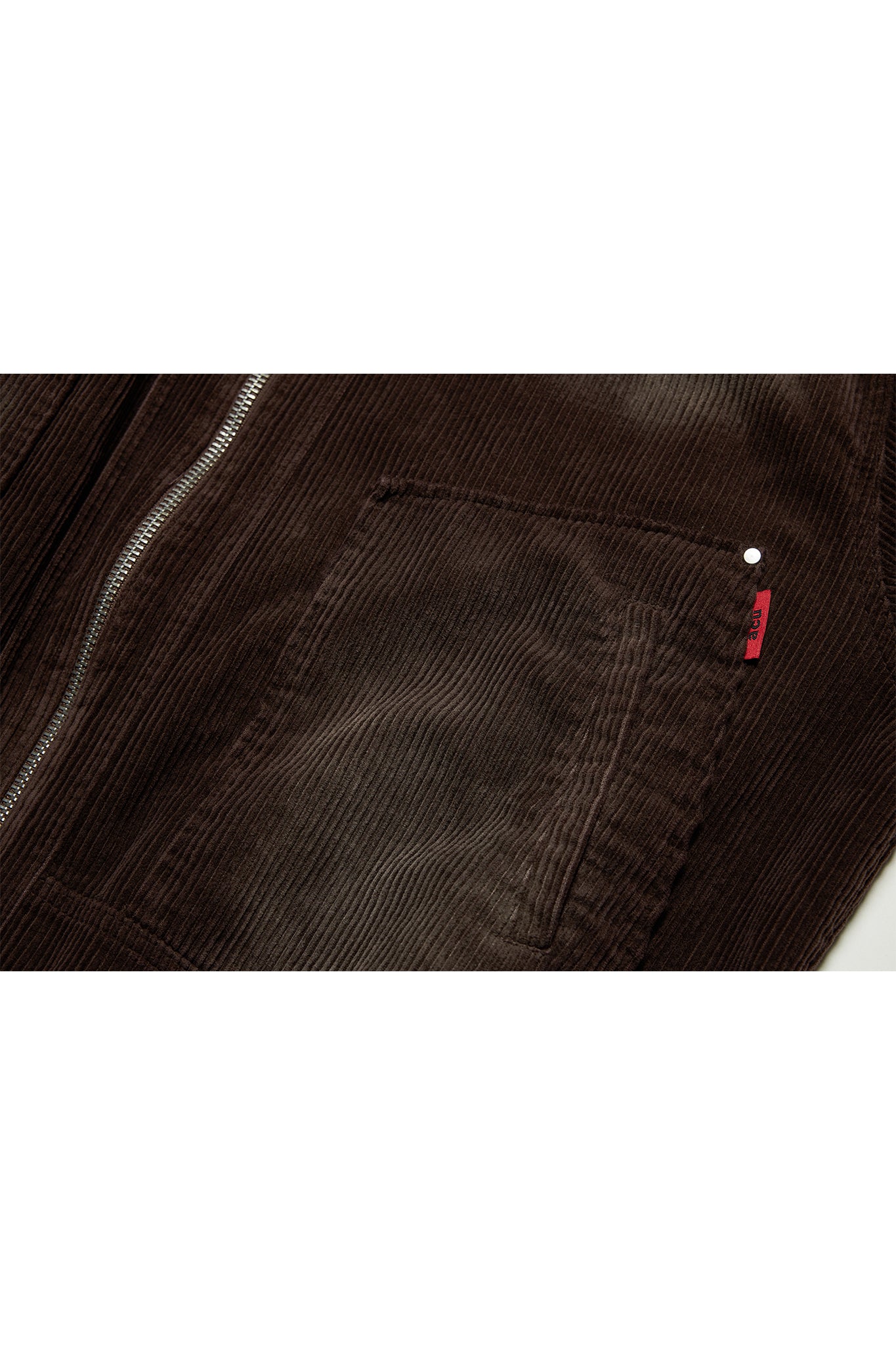 CORDUROY JACKET COFFEE QUARTZ Acupuncture