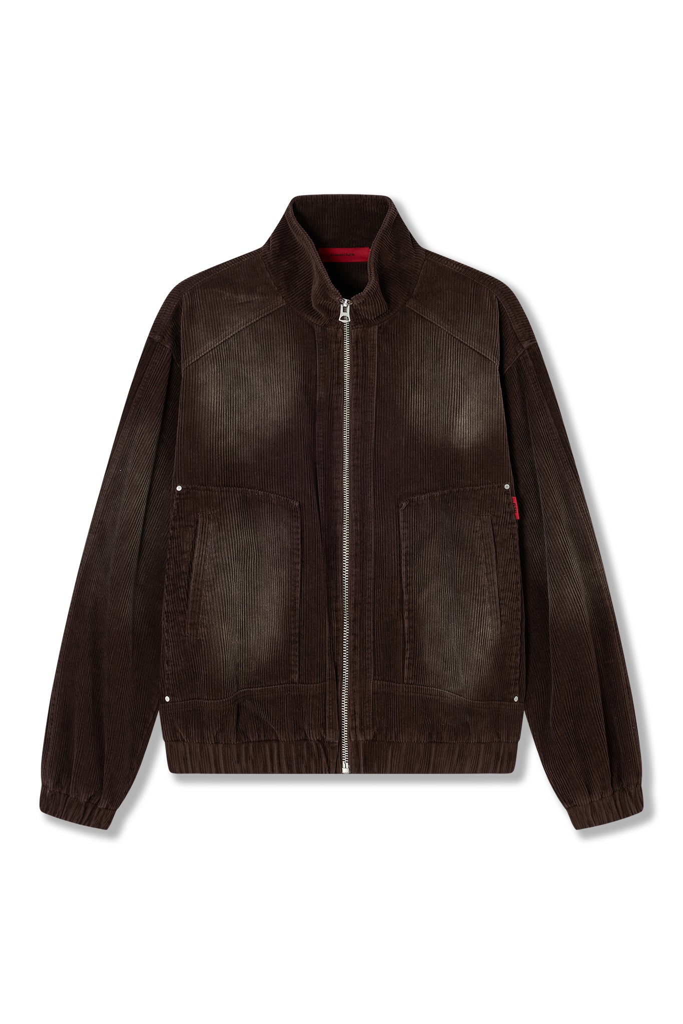 CORDUROY JACKET COFFEE QUARTZ Acupuncture