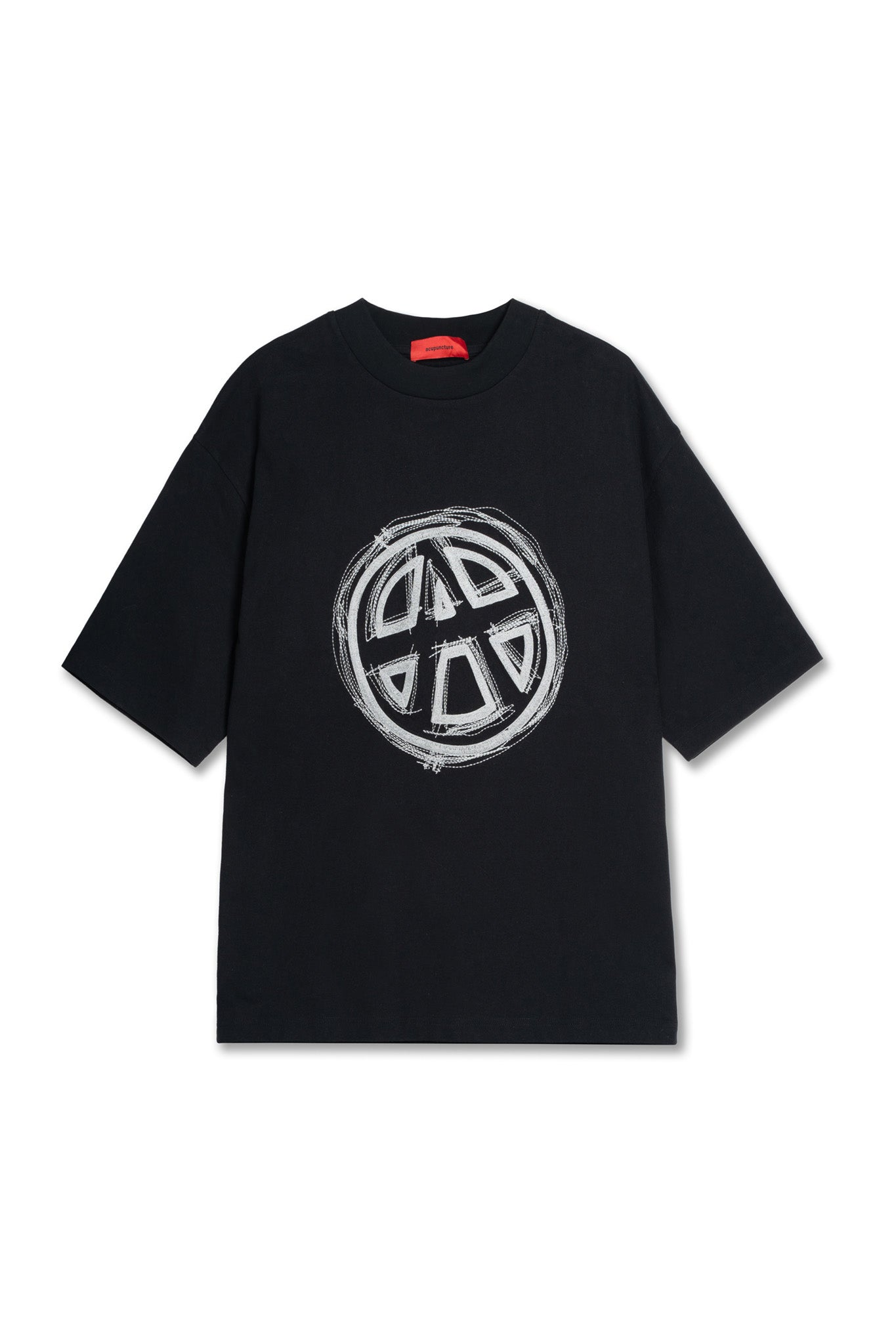 EMBLEM T - SHIRT BLACK Acupuncture