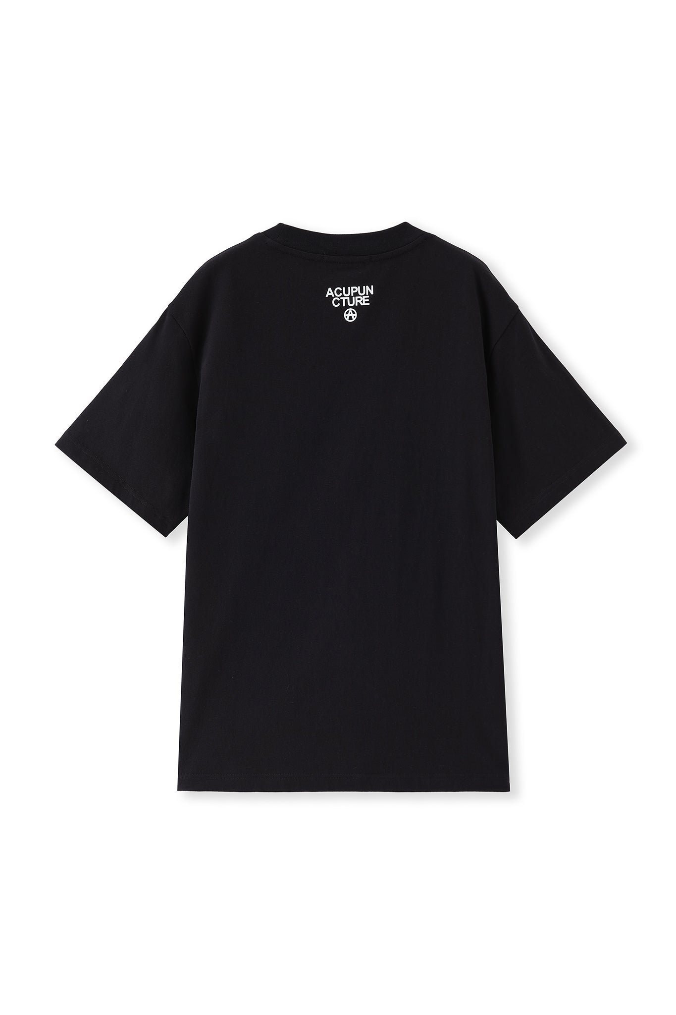 EMOJI FLOWER TSHIRT BLACK Acupuncture