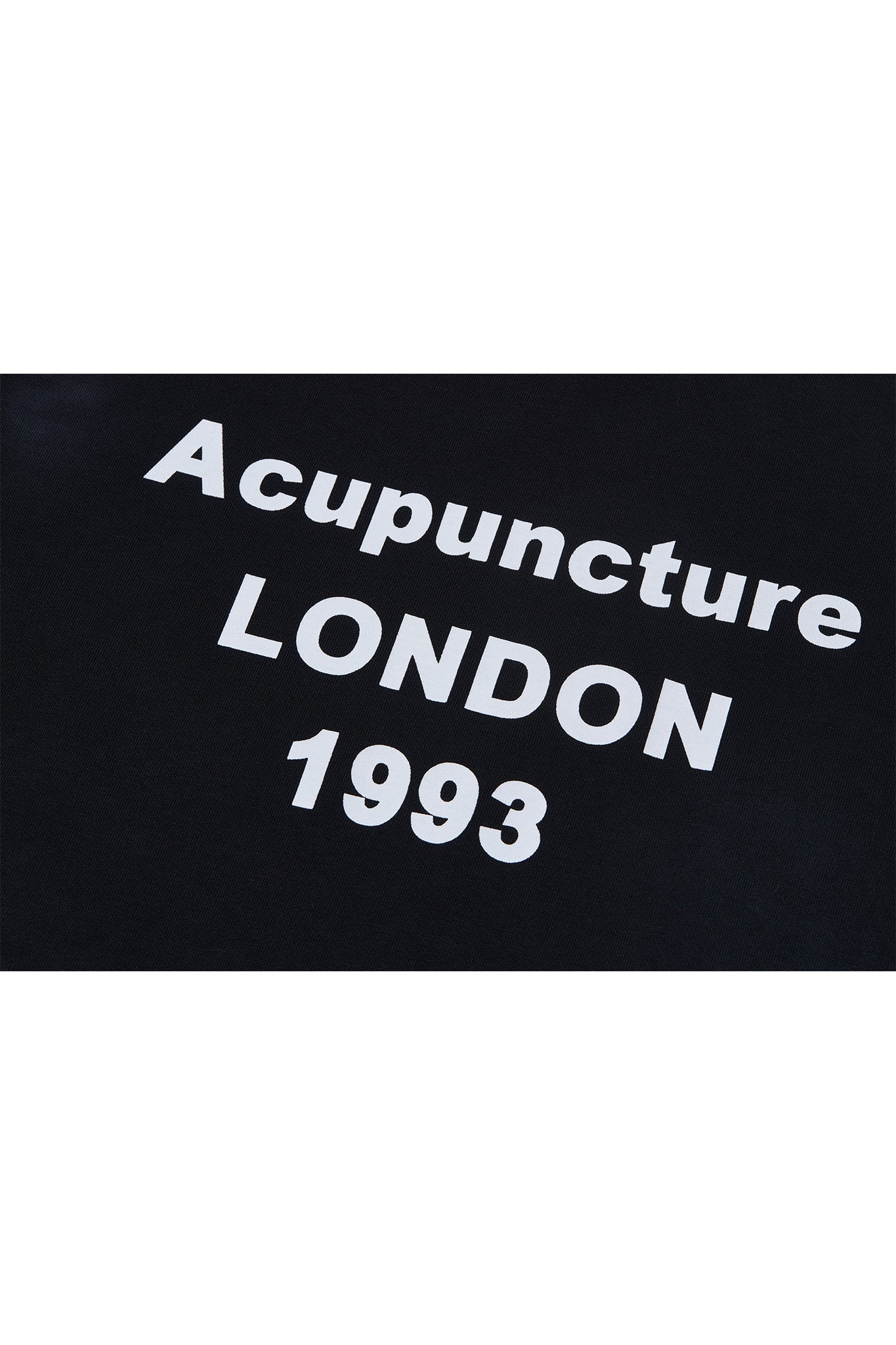 GRAPHIC T - SHIRT BLACK Acupuncture
