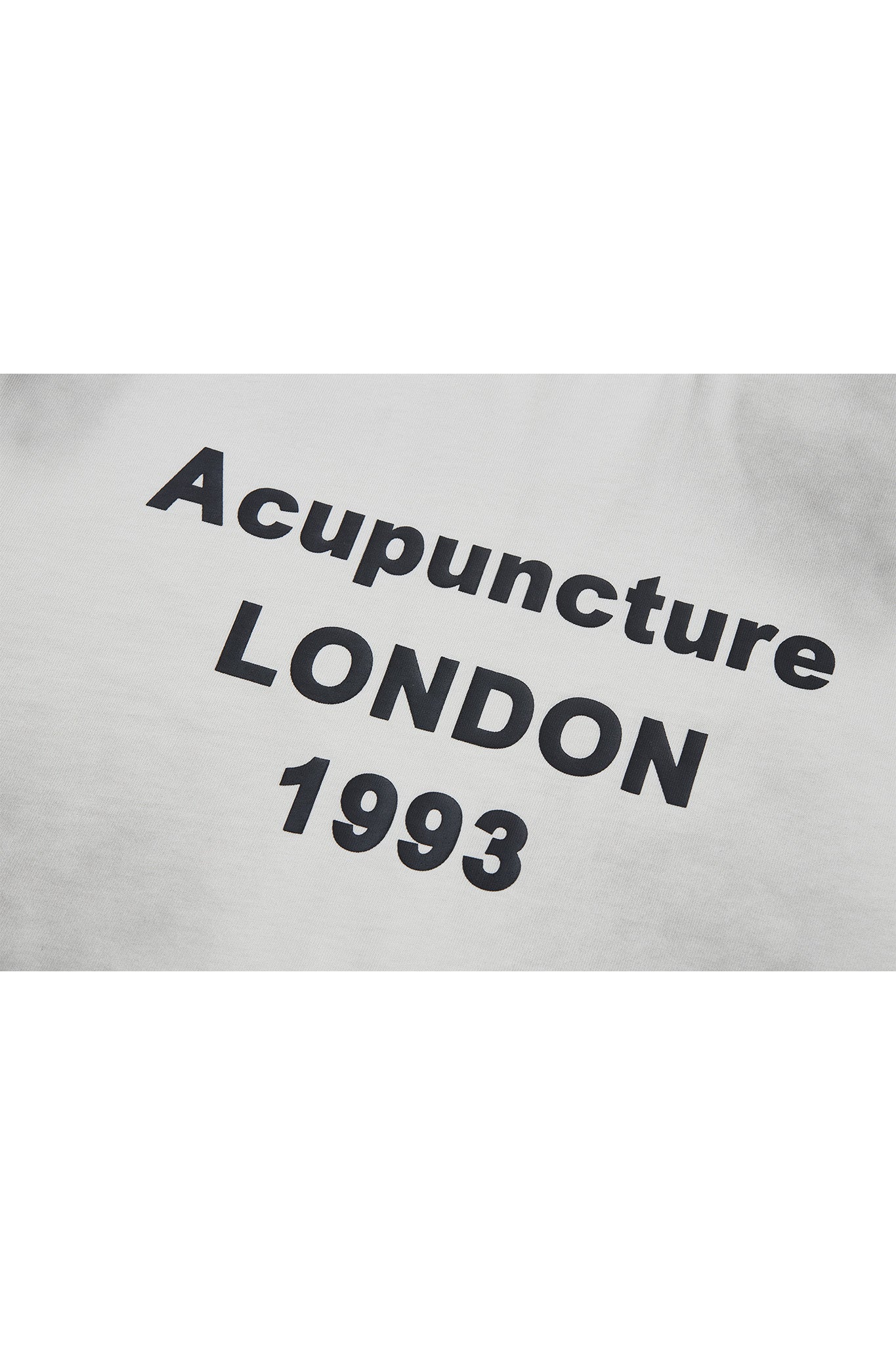 GRAPHIC T - SHIRT LIGHT GREY Acupuncture