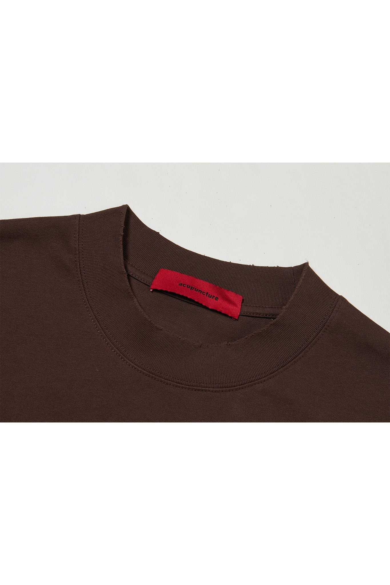 HEADLINE T - SHIRT BROWN Acupuncture