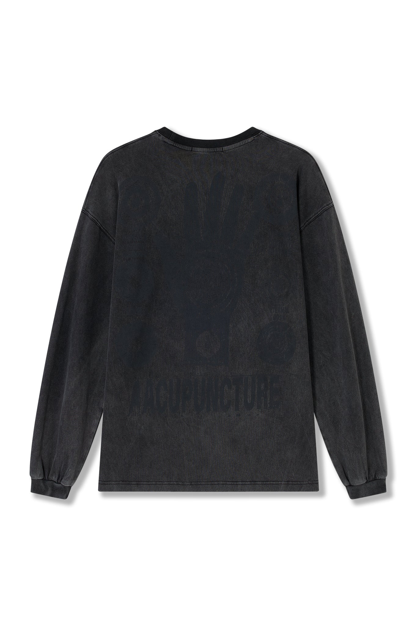 HOPE LONG SLEEVE WASHED BLACK Acupuncture
