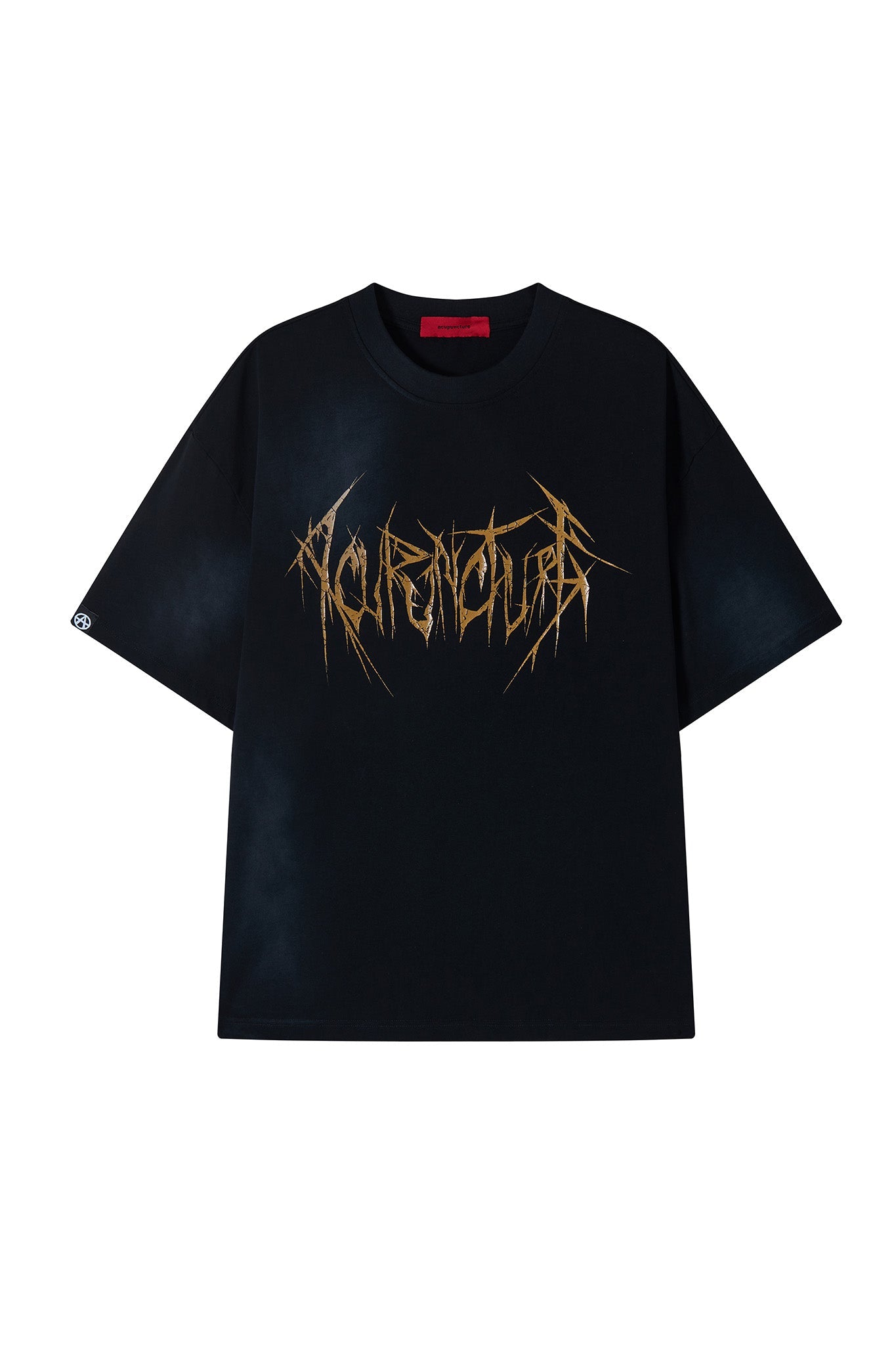 KNIFE MARK T - SHIRT BLACK Acupuncture