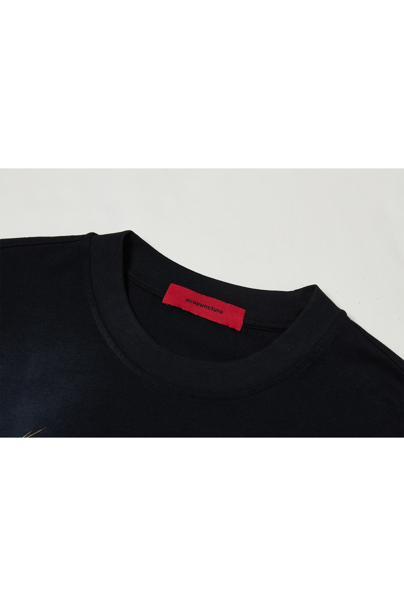 KNIFE MARK T - SHIRT BLACK Acupuncture