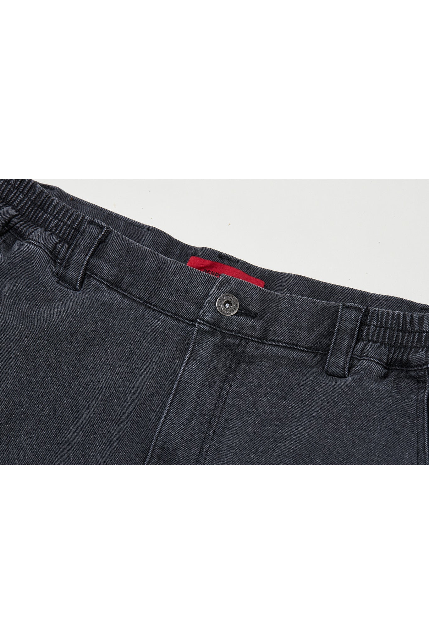 LOOSE STRAIGHT DENIM PANTS DARK BLUE Acupuncture