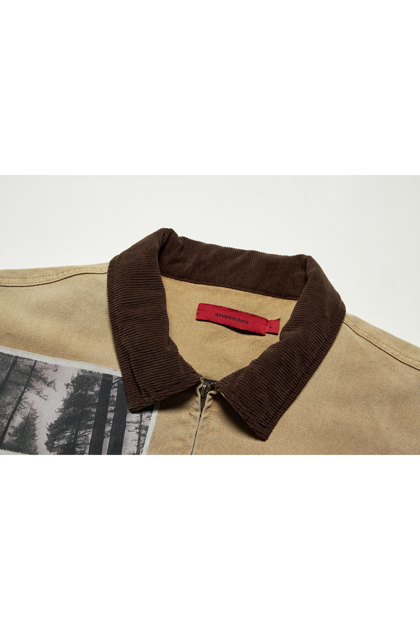 PUNKER JACKET KHAKI Acupuncture