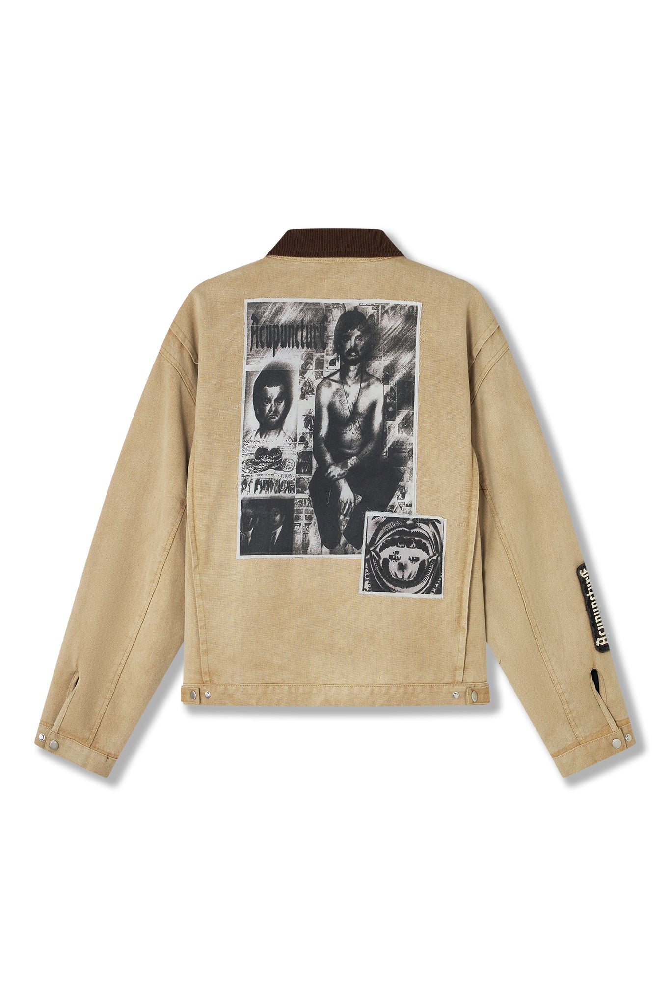 PUNKER JACKET KHAKI Acupuncture