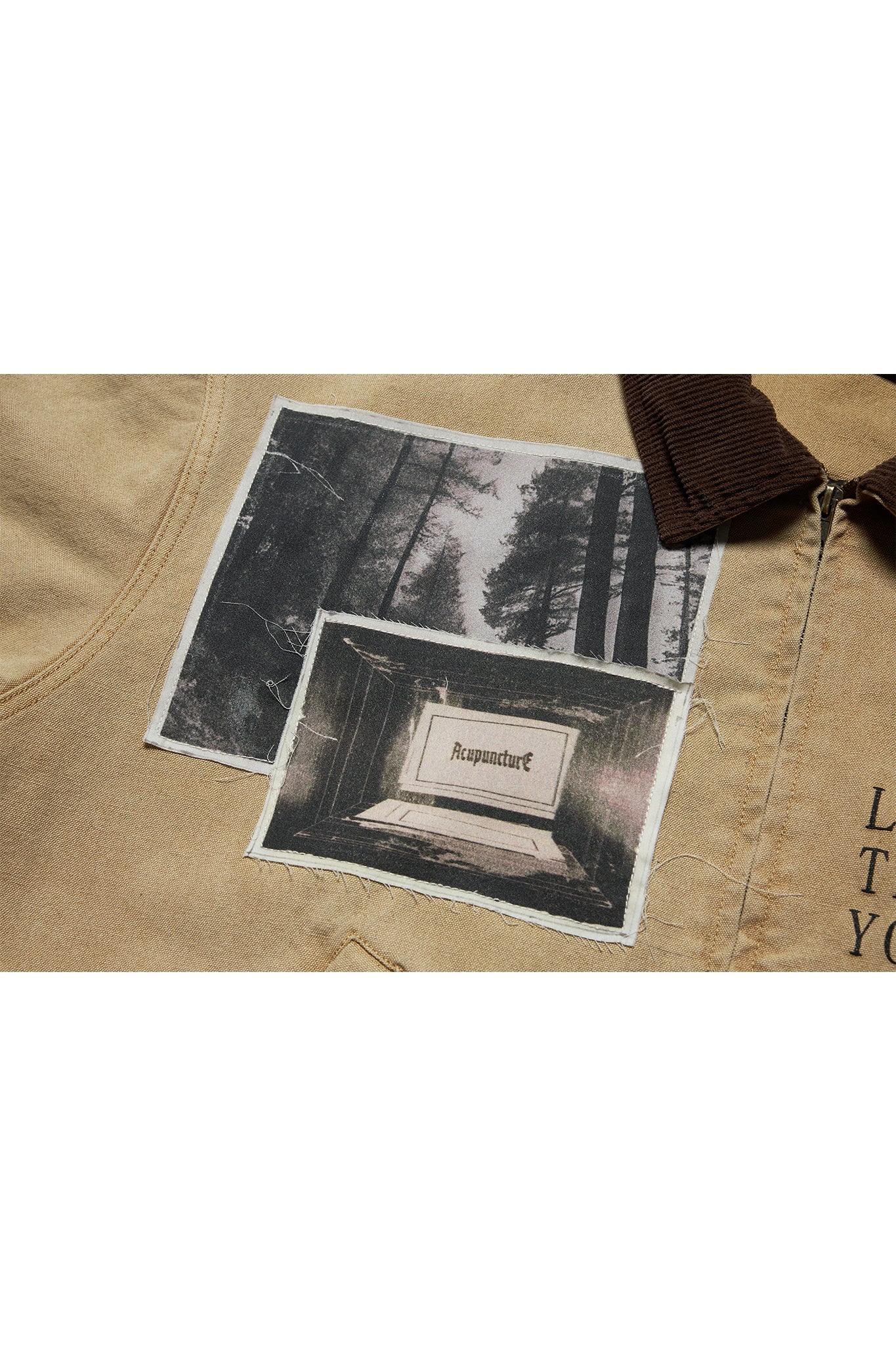 PUNKER JACKET KHAKI Acupuncture