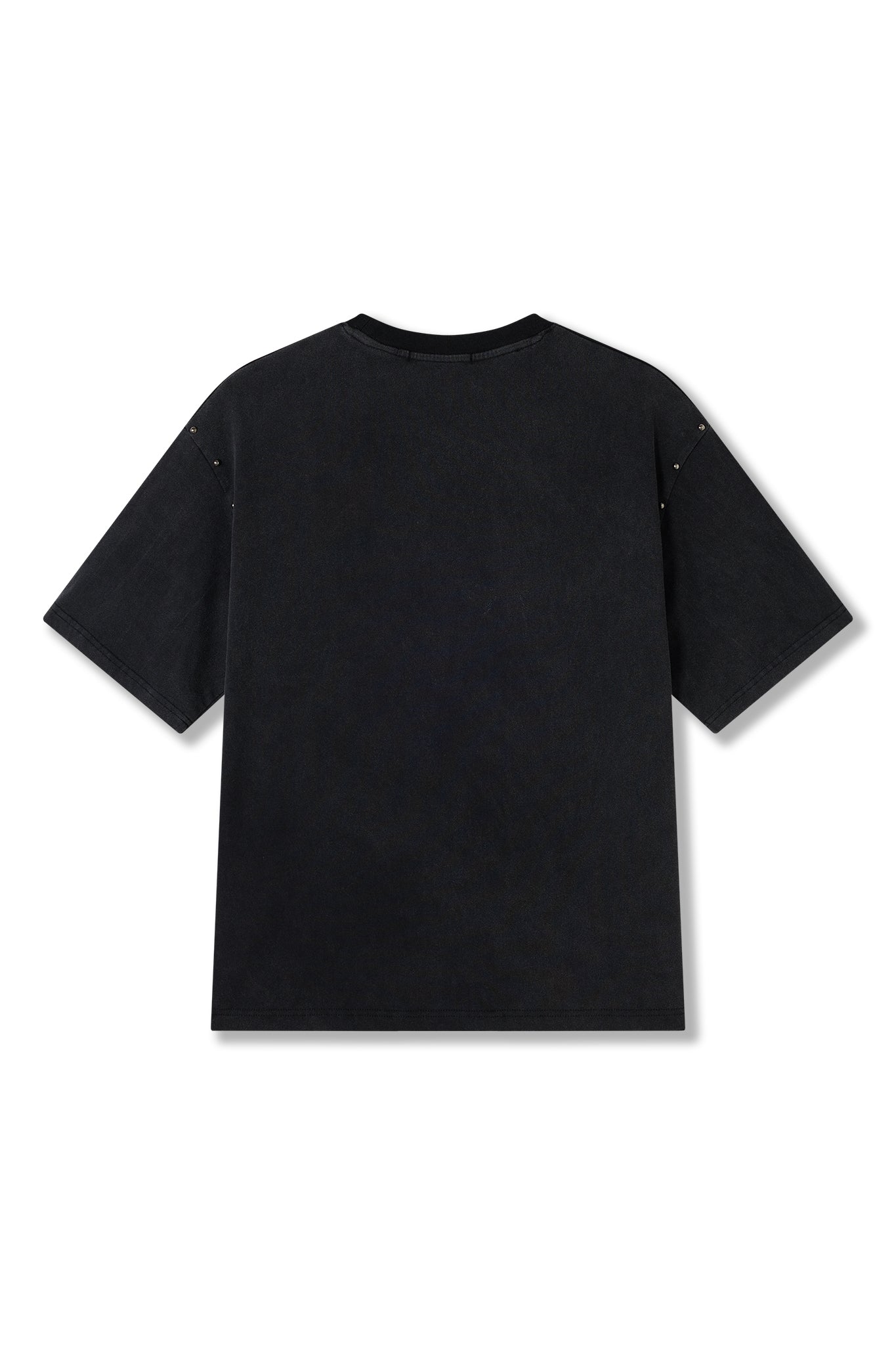 RABBIT T - SHIRT WASHED BLACK Acupuncture