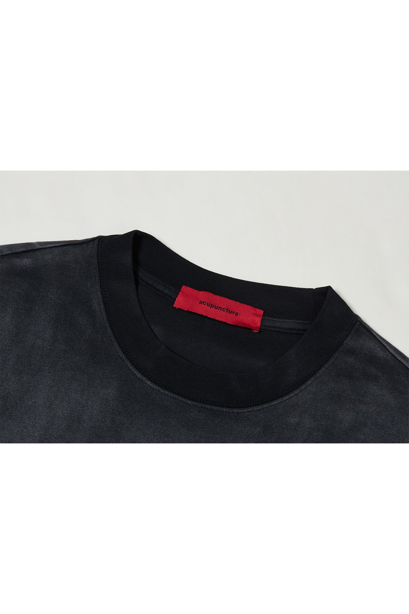 SLEEVELESS SWEATSHIRT BLACK Acupuncture
