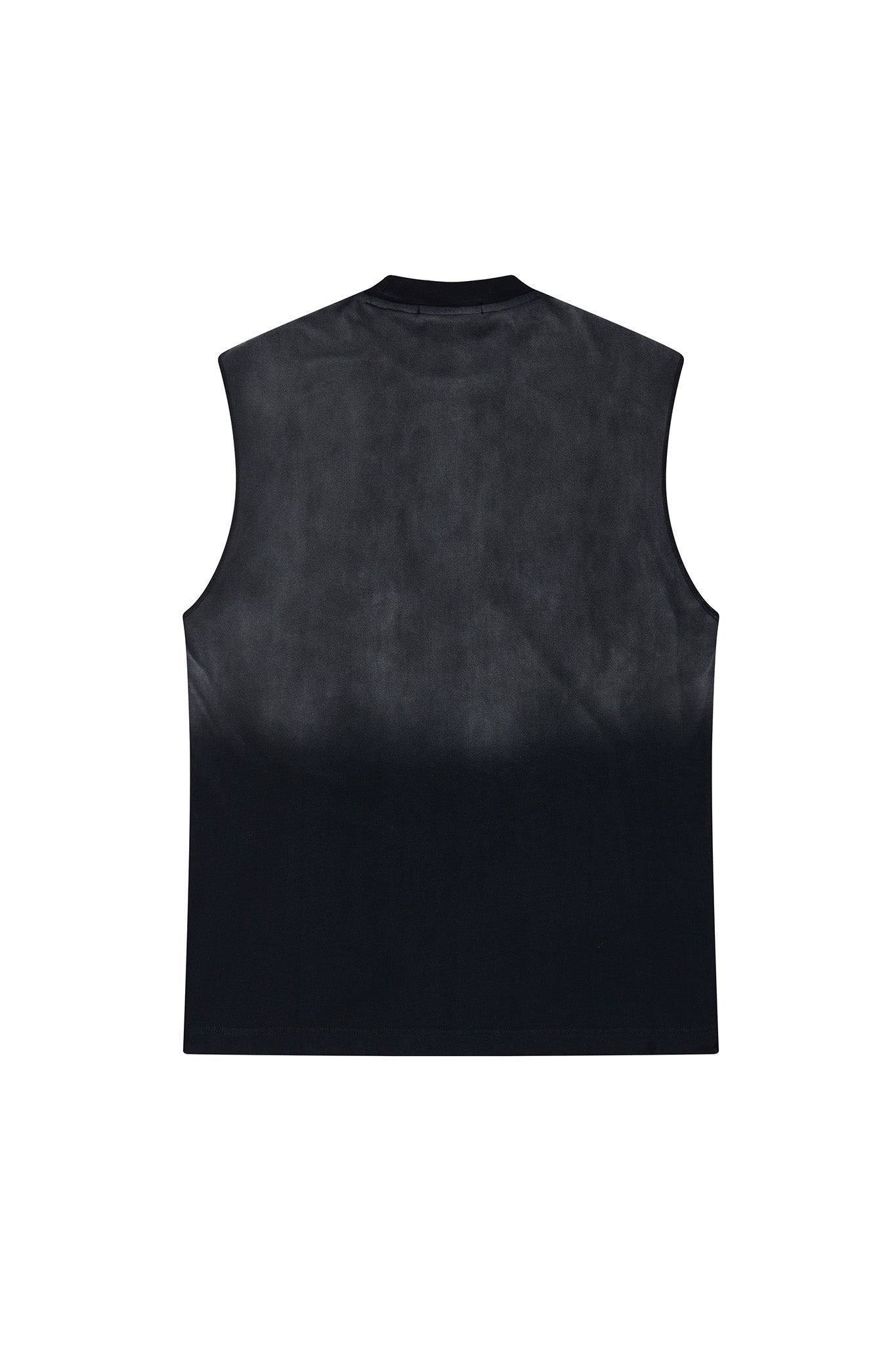 SLEEVELESS SWEATSHIRT BLACK Acupuncture