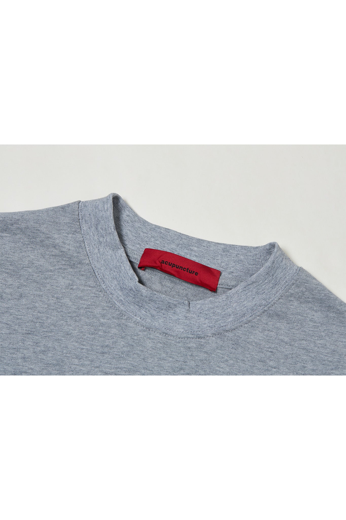 SLEEVELESS SWEATSHIRT LIGHT GREY Acupuncture