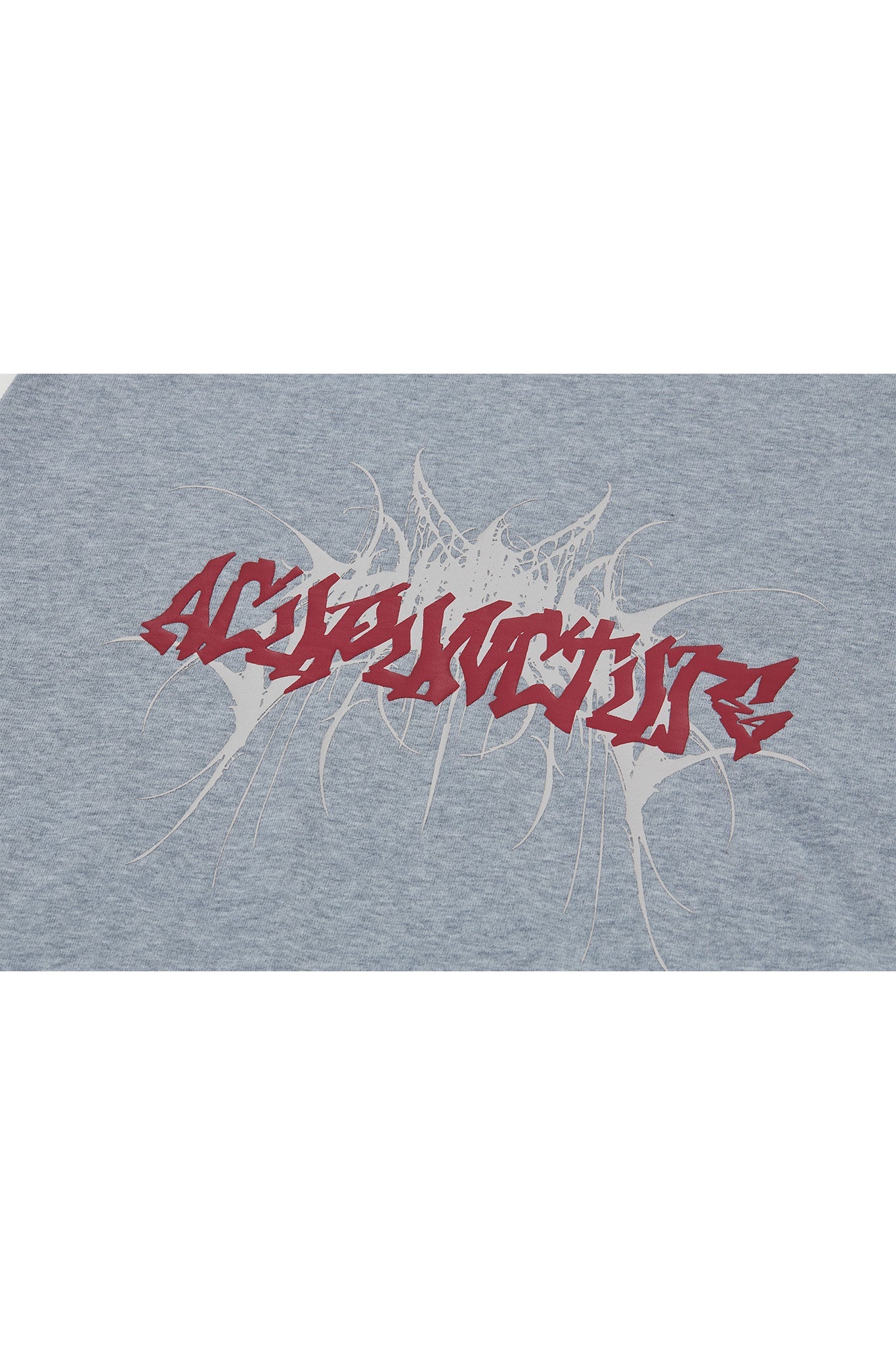 SLEEVELESS SWEATSHIRT LIGHT GREY Acupuncture