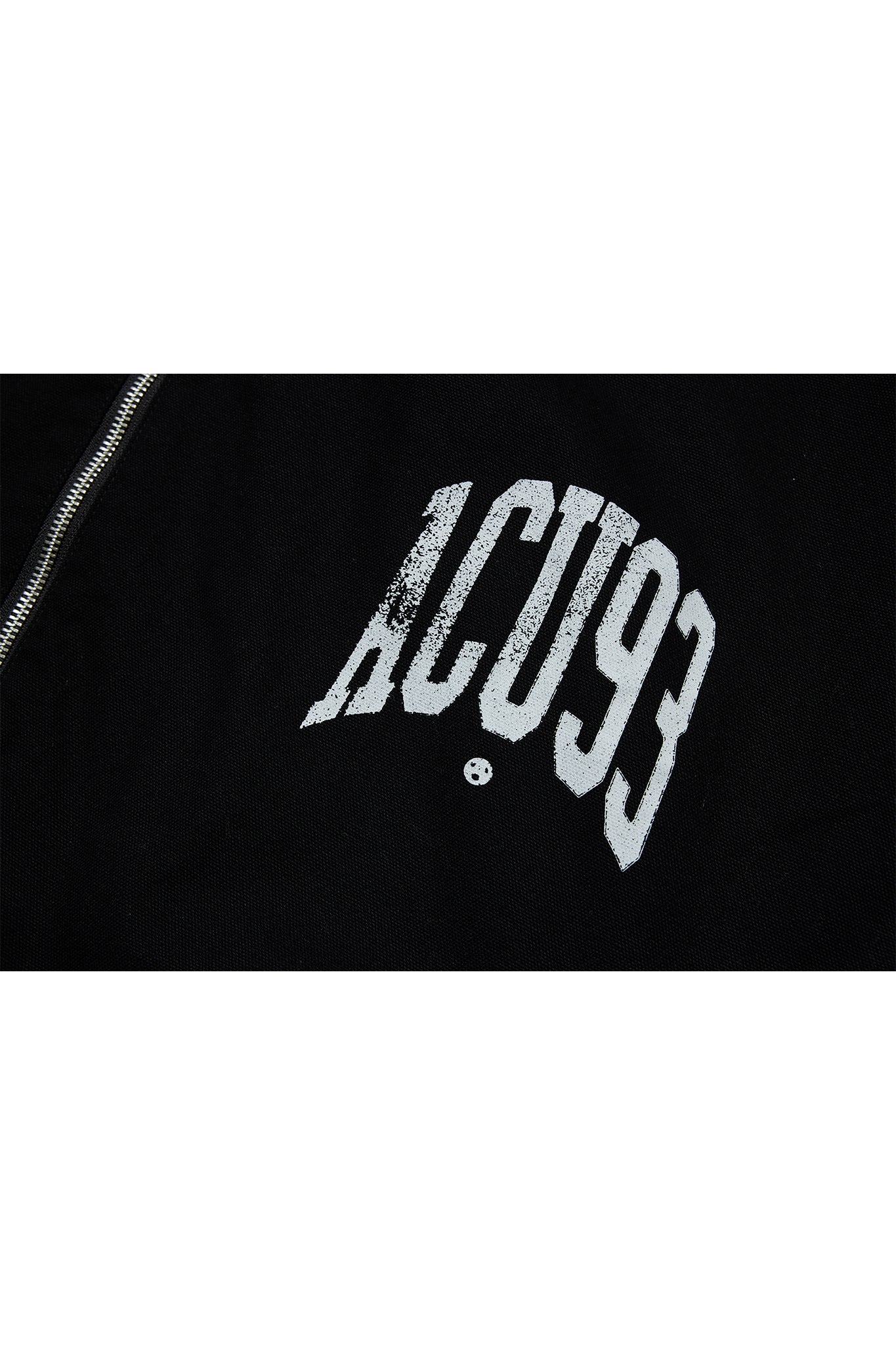 SPORTY JACKET WASHED BLACK Acupuncture