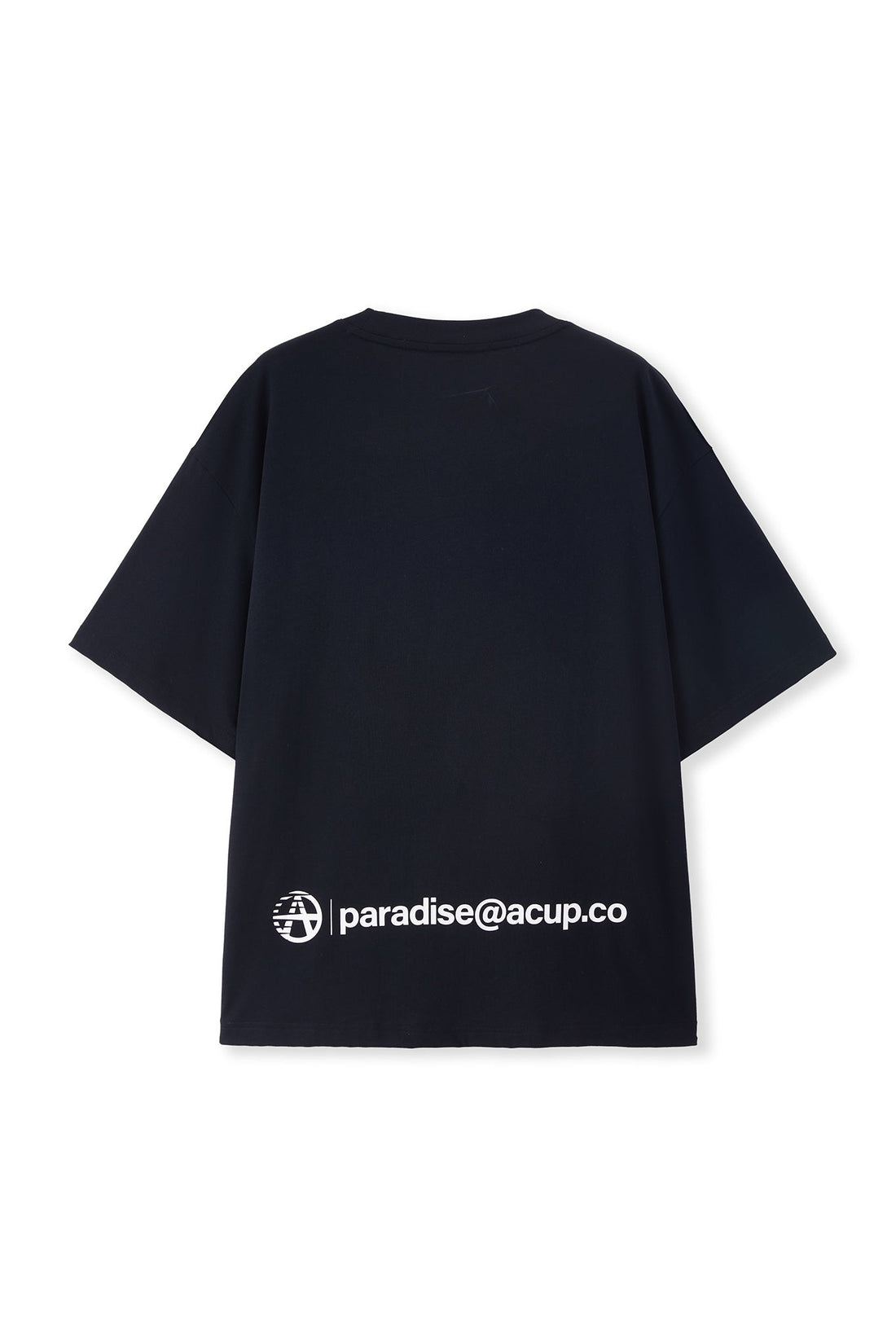 THE POLLUTED TSHIRT BLACK Acupuncture