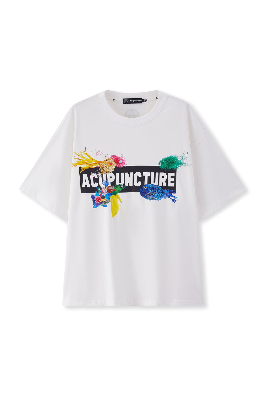 THE POLLUTED TSHIRT WHITE Acupuncture