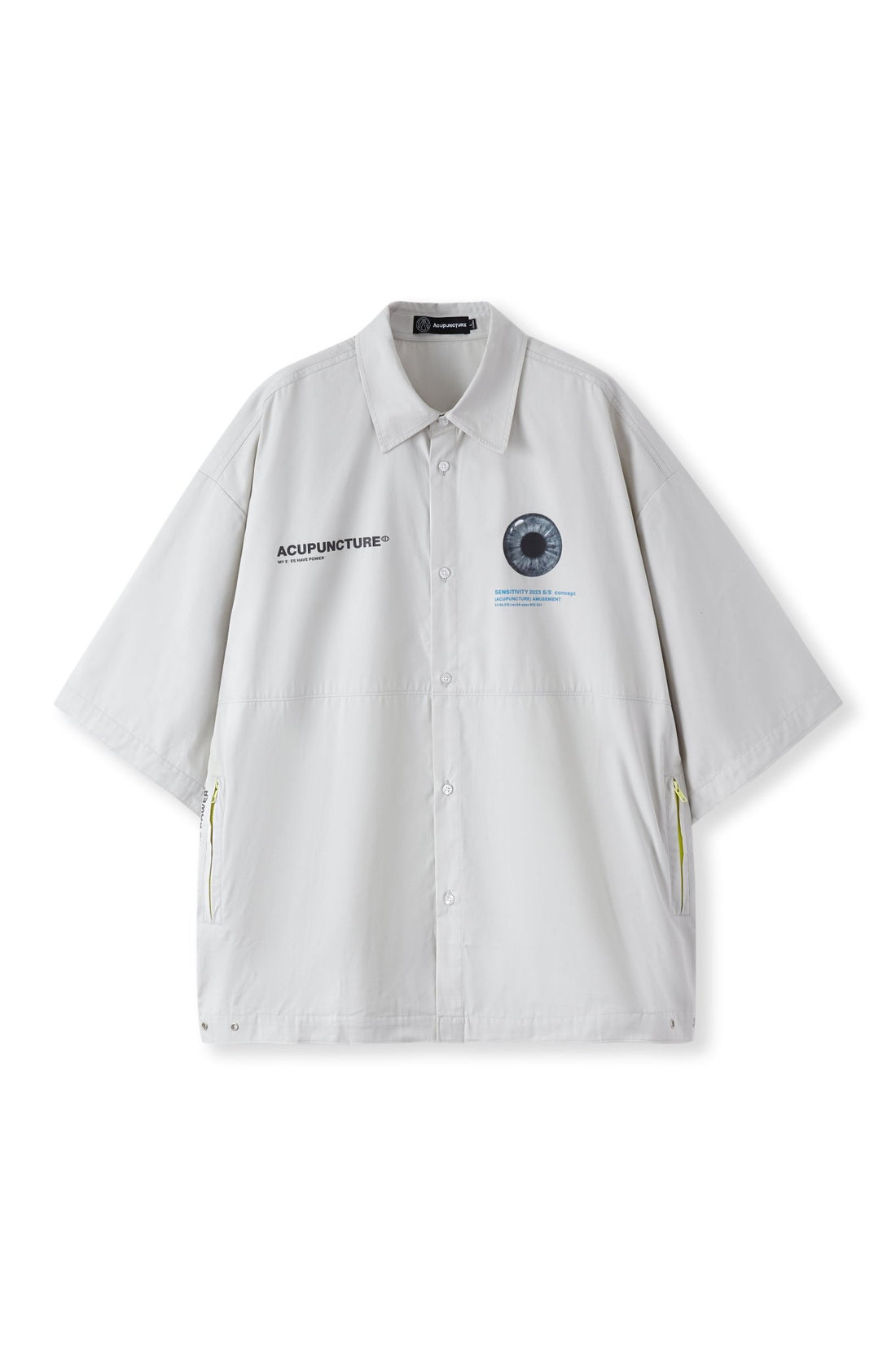 THE PUPIL SHIRT LIGHT GREY Acupuncture