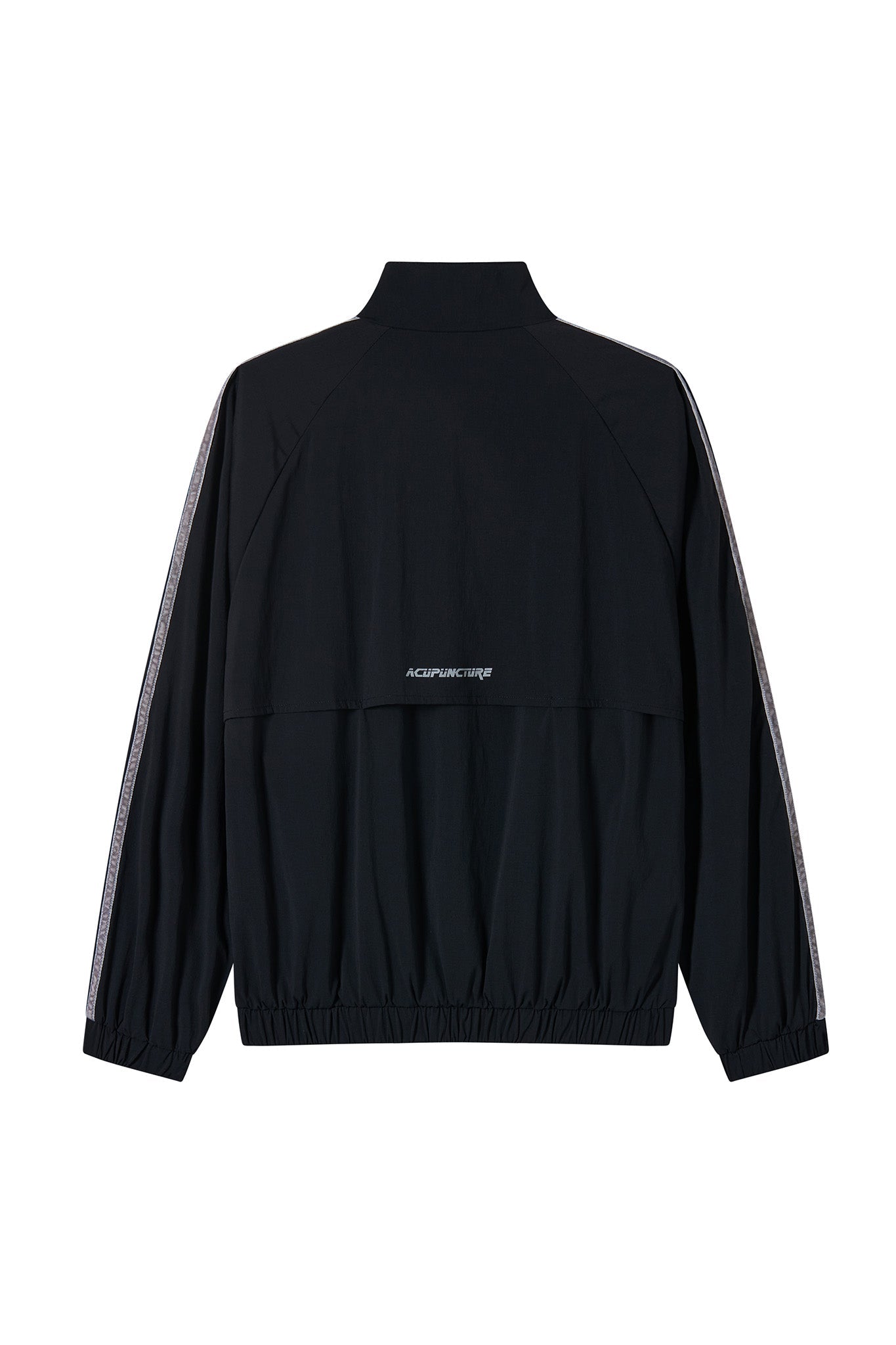 ZIP UP JACKET BLACK Acupuncture