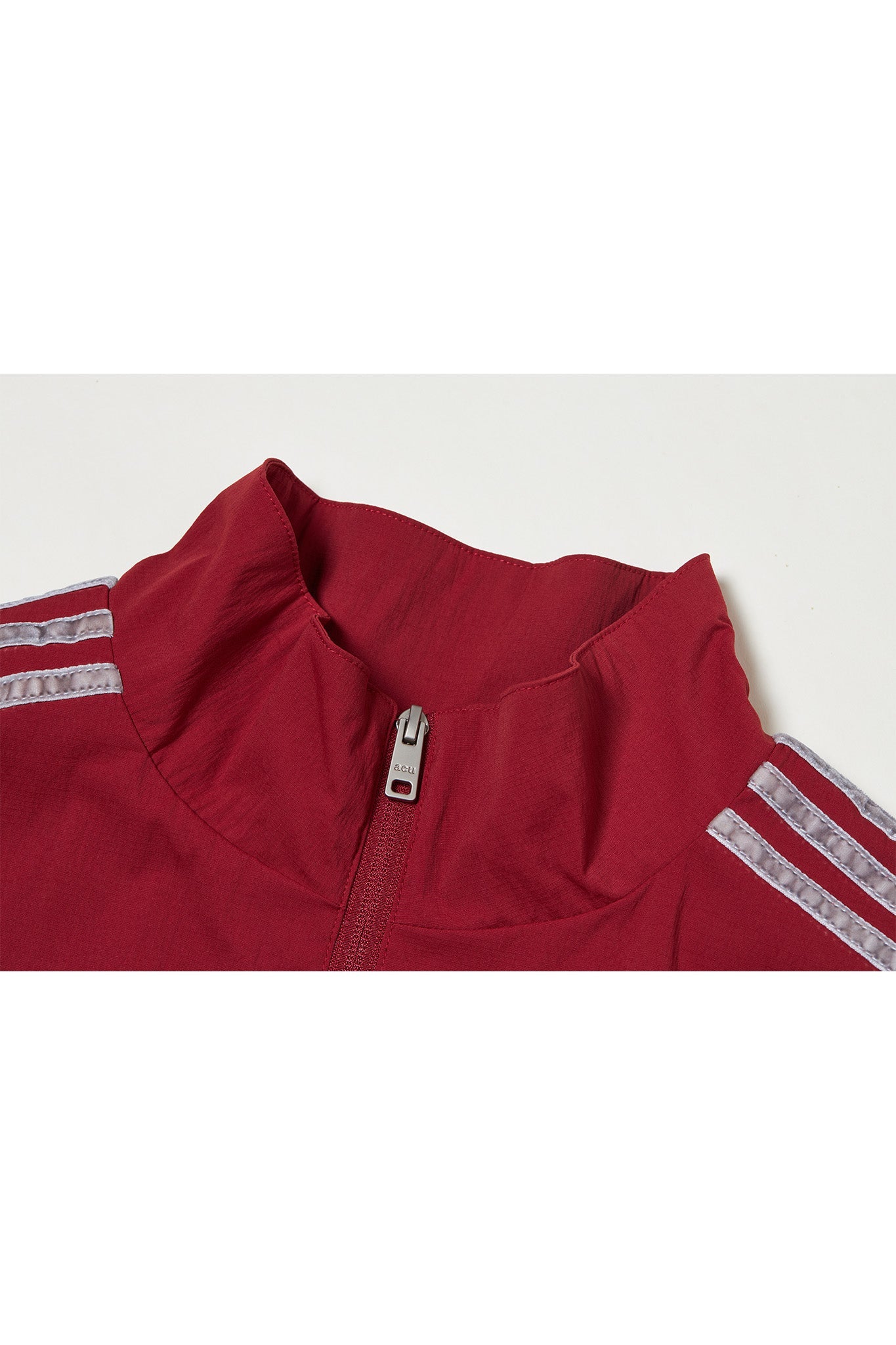 ZIP UP JACKET RED Acupuncture