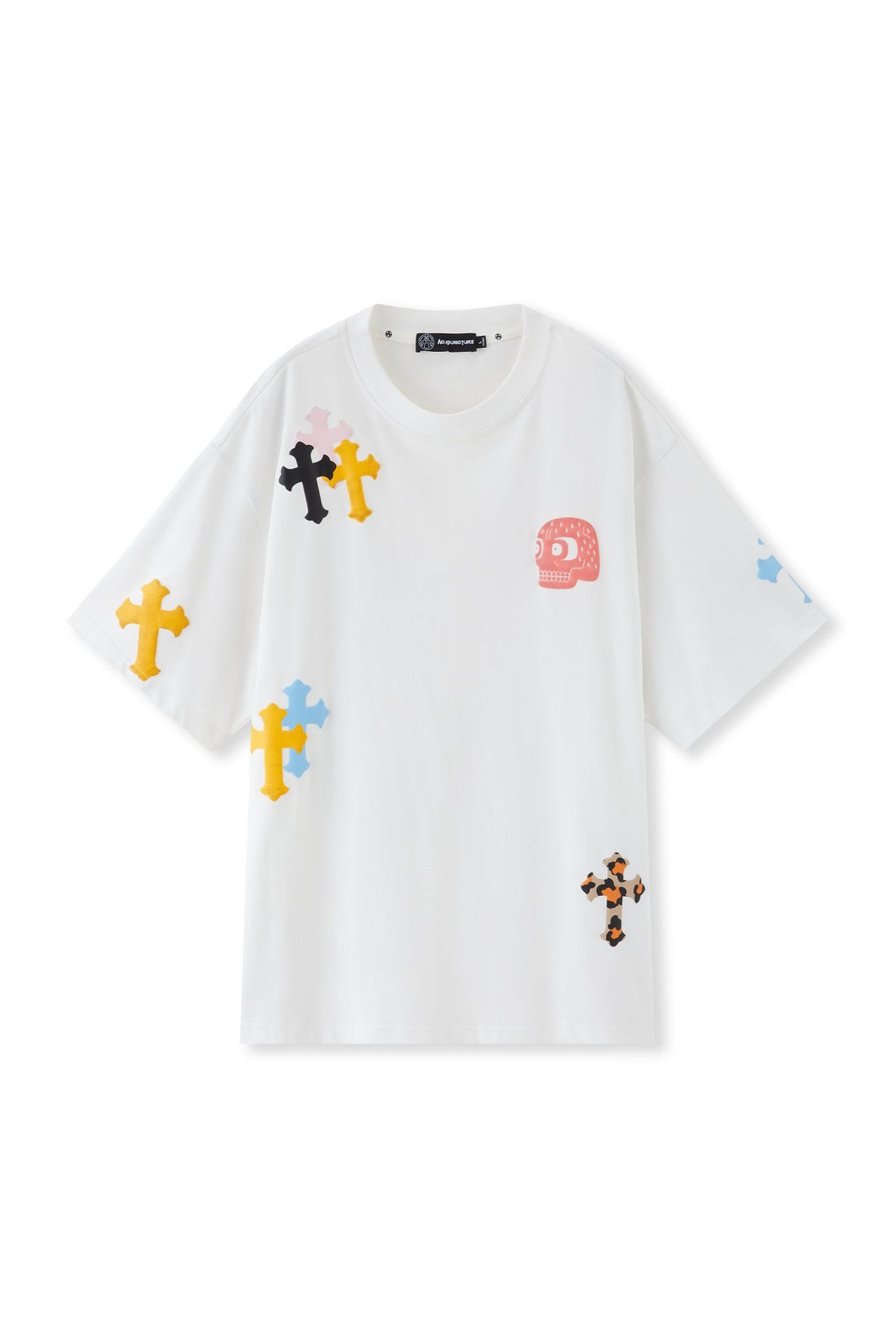 CROSS TSHIRT WHITE Acupuncture