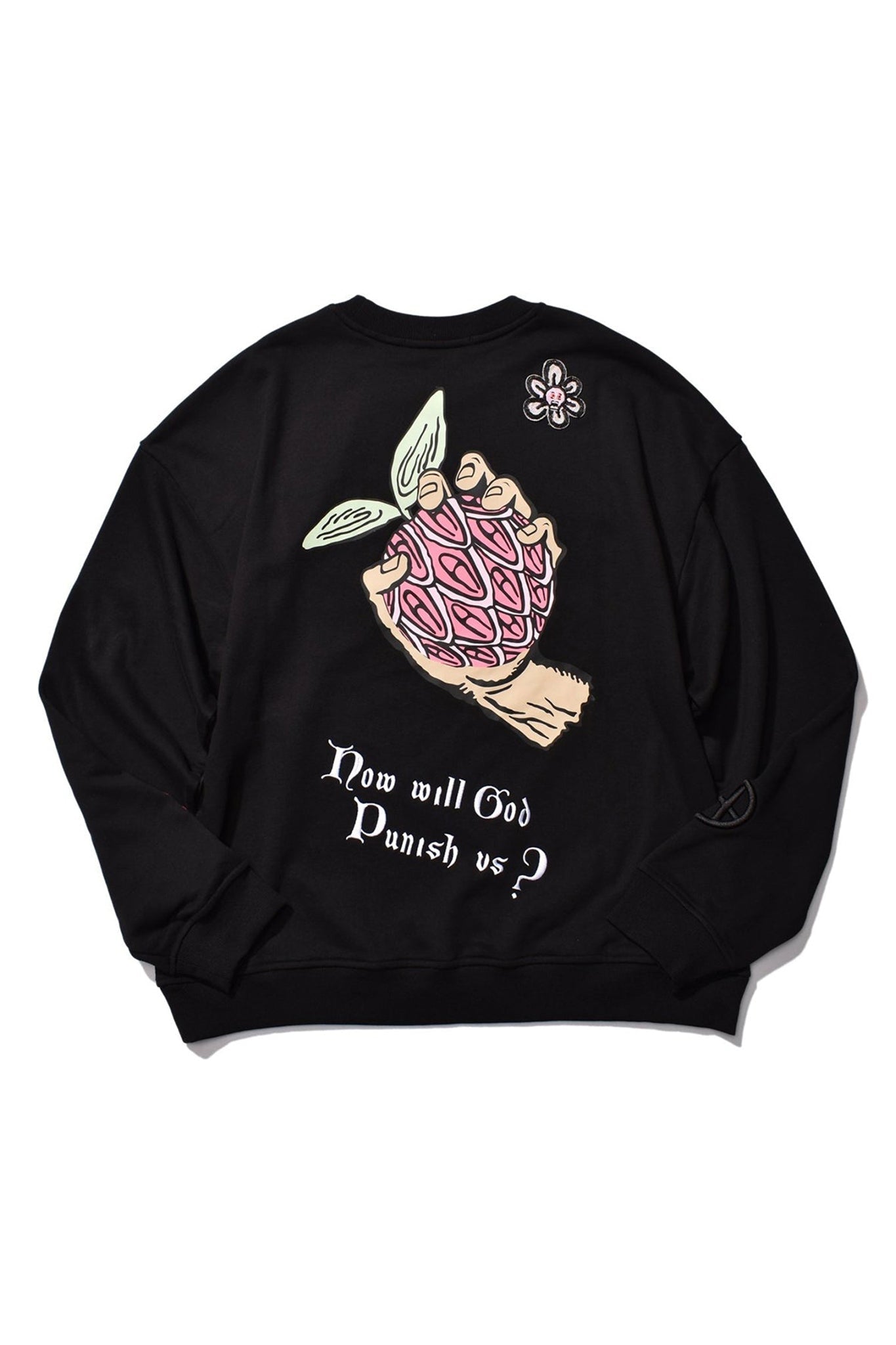 PUNISH CREWNECK BLACK Acupuncture