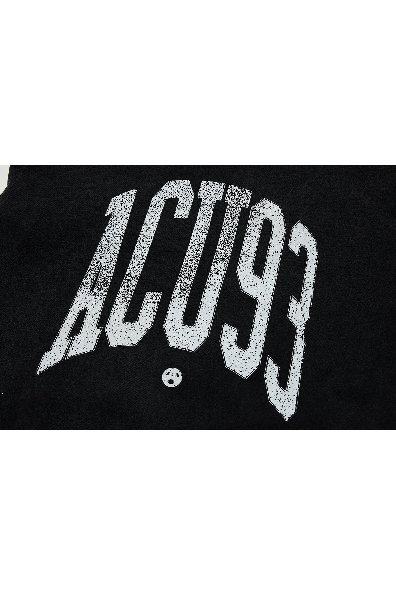 COLLEGE '93 T-SHIRT WASHED BLACK