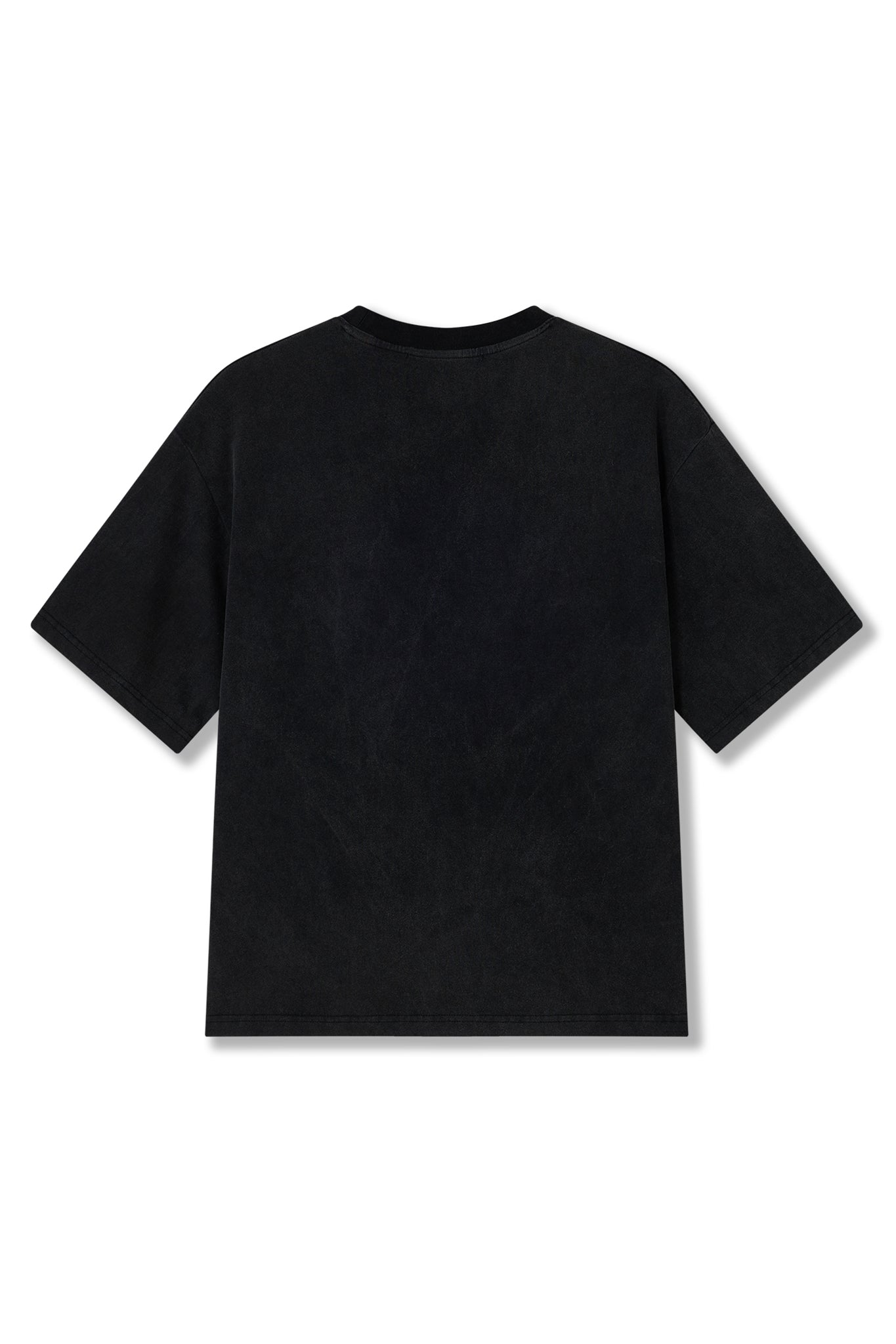 COLLEGE '93 T-SHIRT WASHED BLACK
