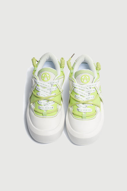 Riff Harness Lime Green — top
