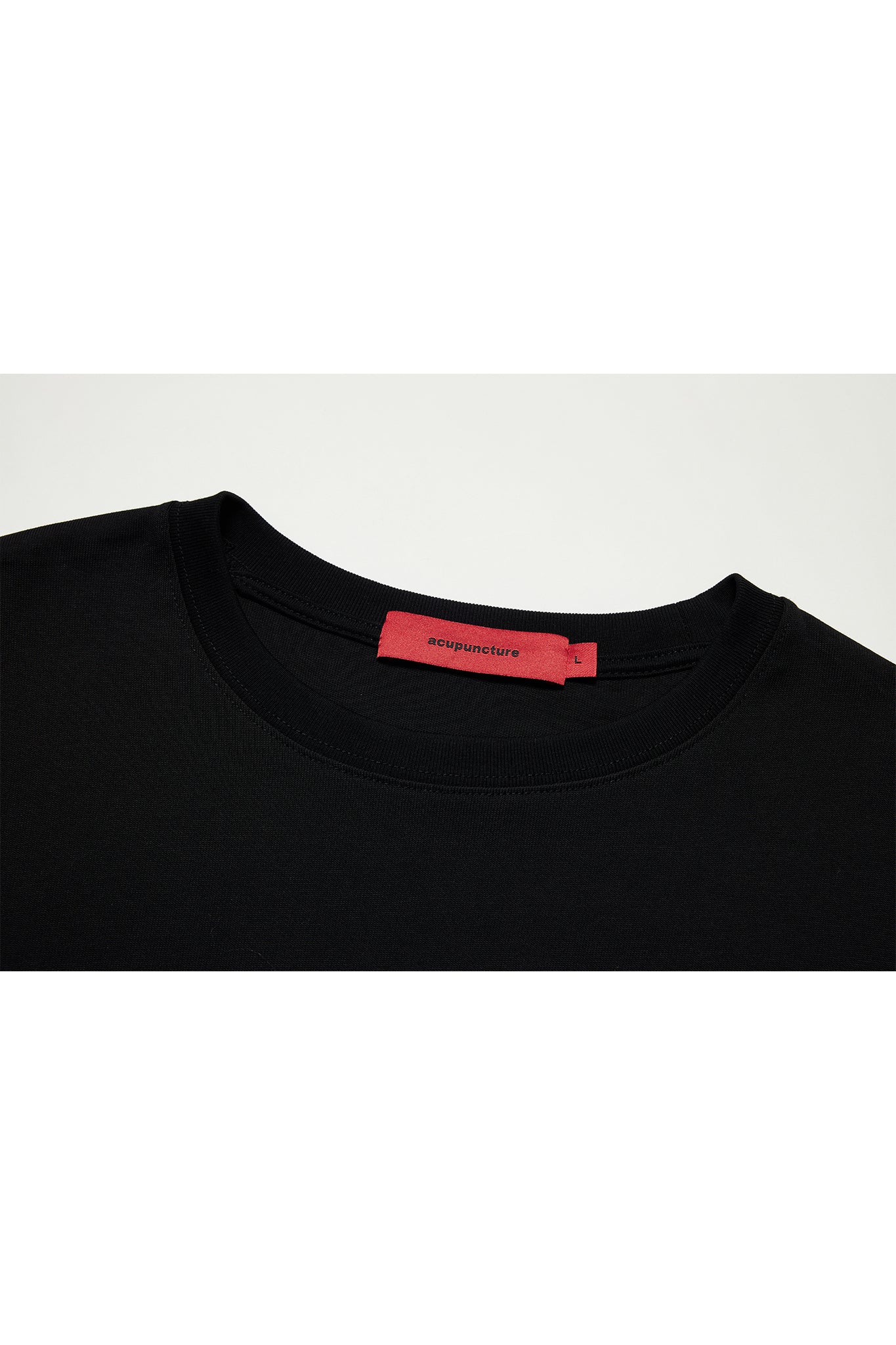 ACID LONG SLEEVE WASHED BLACK Acupuncture
