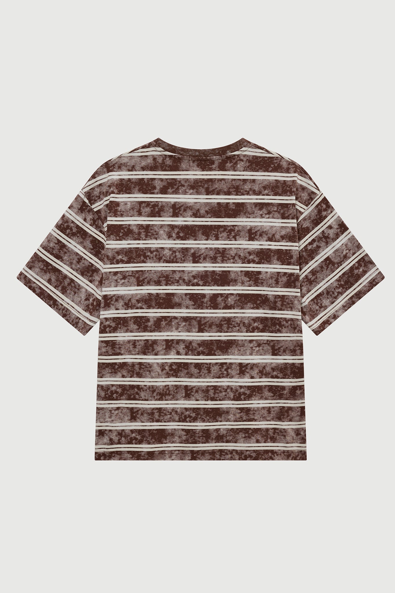 ACID STRIPES T - SHIRT RANCH BROWN Acupuncture