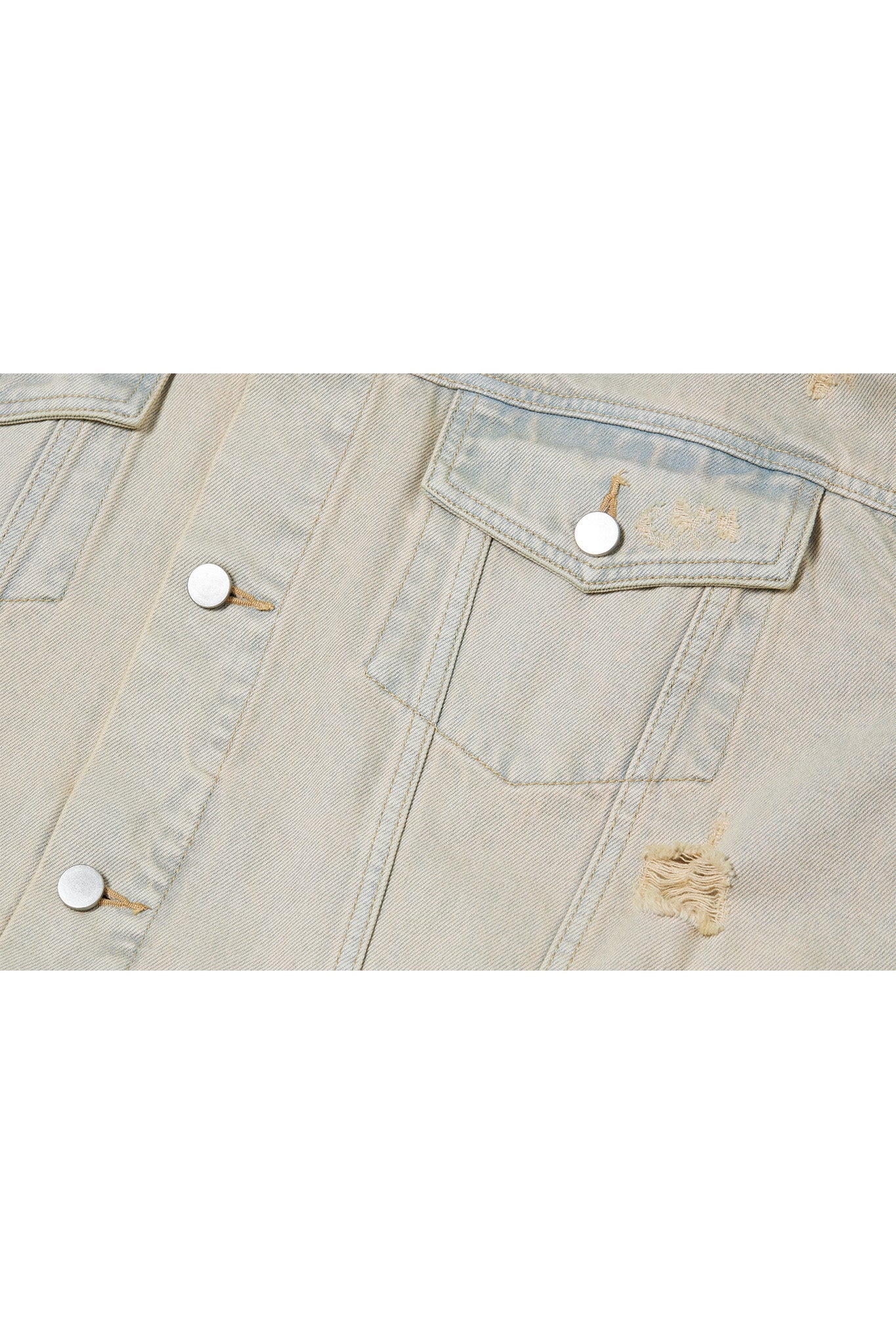 ACU 90'S DENIM JACKET BEIGE Acupuncture