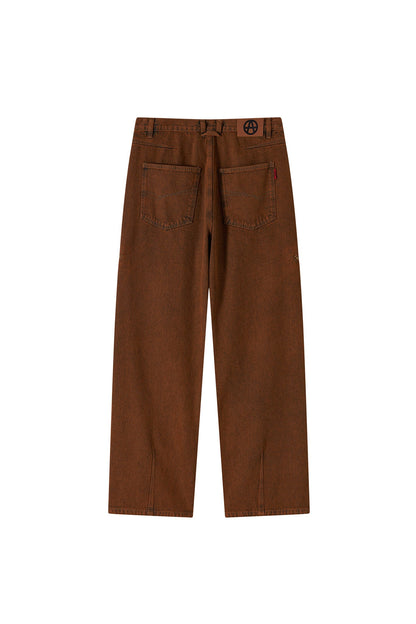 ACU CARGO PANTS BROWN Acupuncture