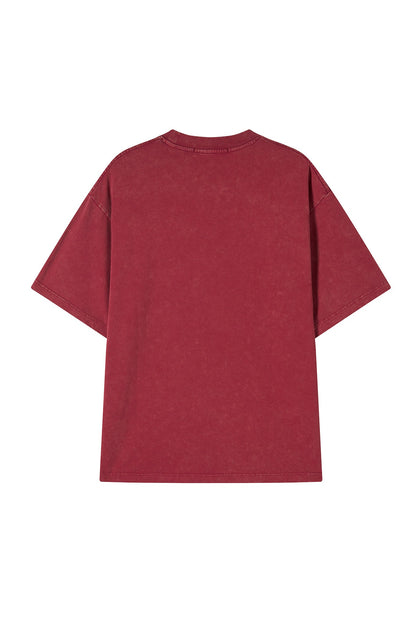 ACU DISASTER T - SHIRT RED Acupuncture