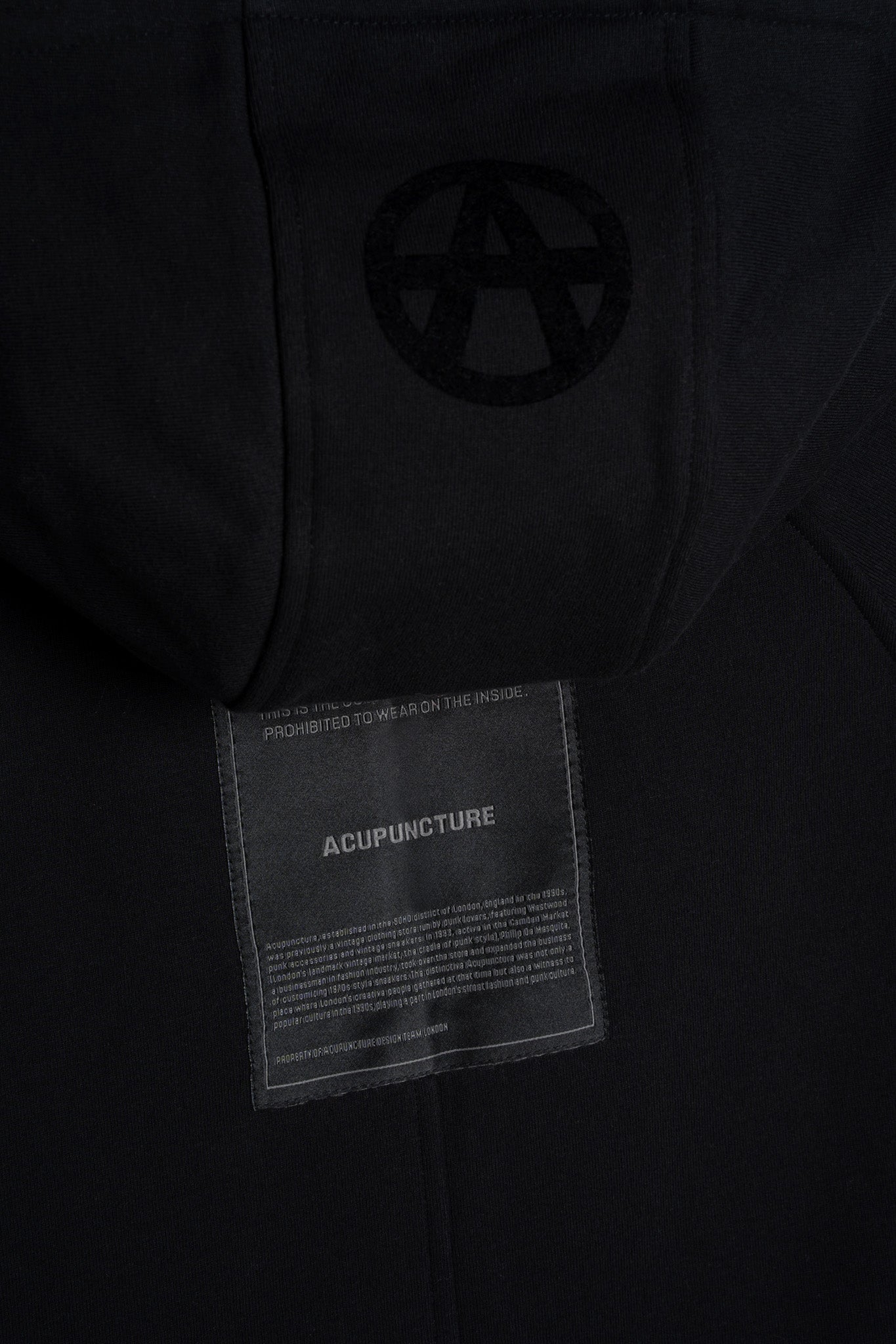 ACU JACKET BLACK Acupuncture
