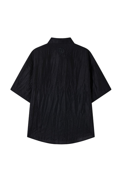 ACU LOGO SHIRT BLACK Acupuncture