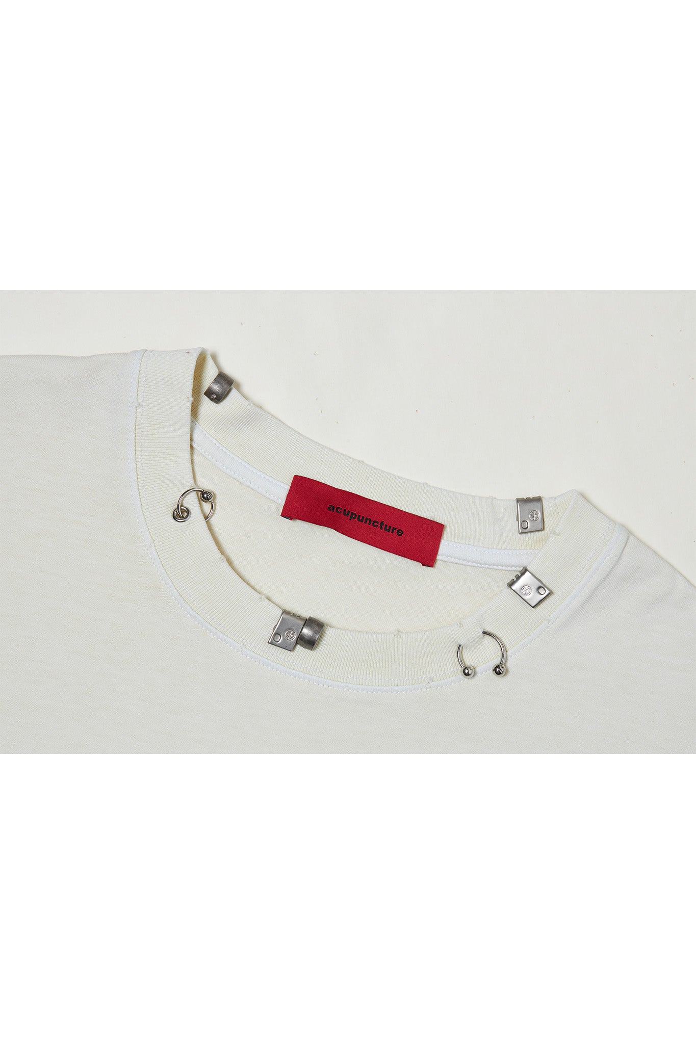 ACU PIERCING T - SHIRT LIGHT GREEN Acupuncture