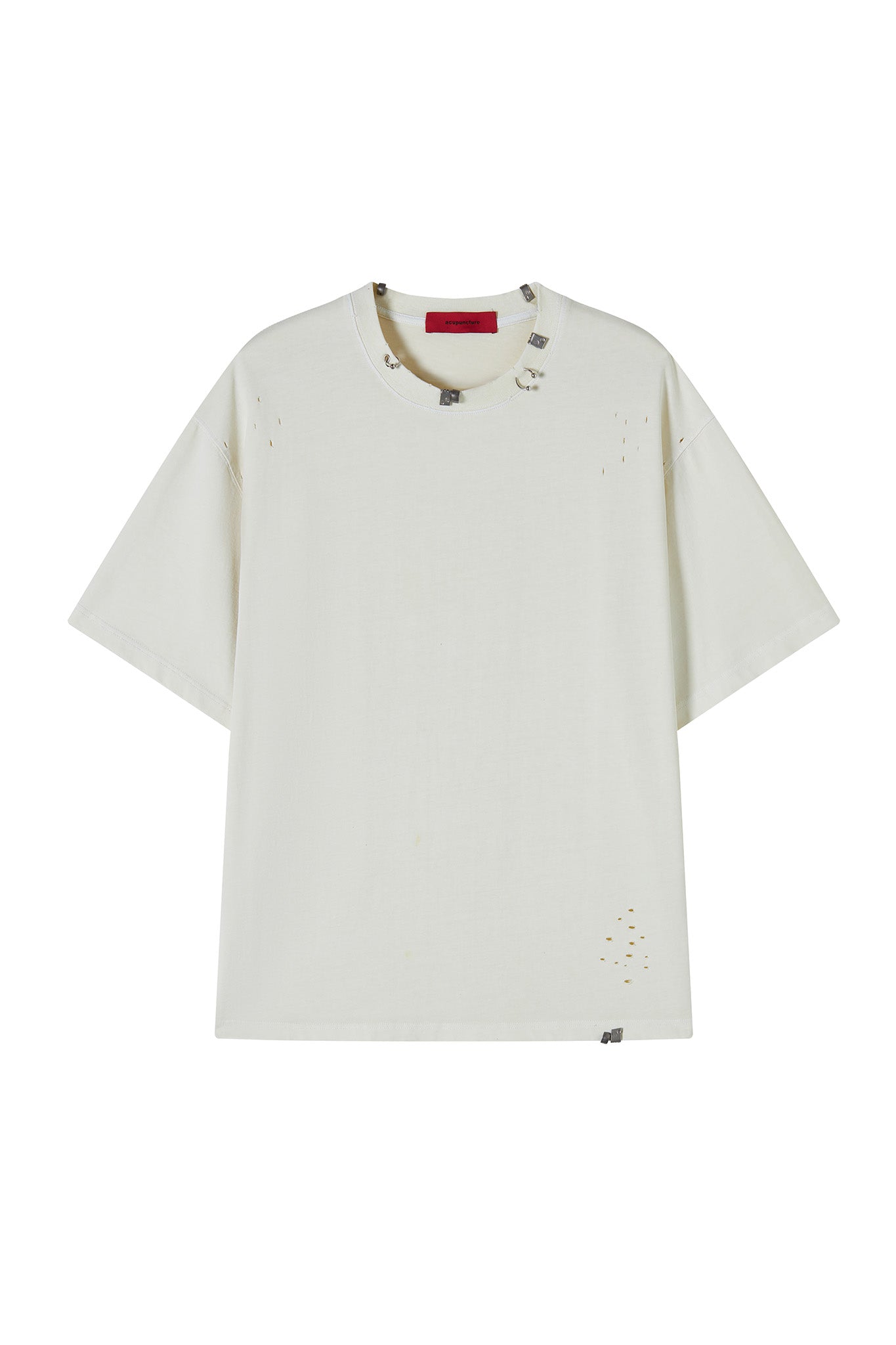 ACU PIERCING T - SHIRT LIGHT GREEN Acupuncture